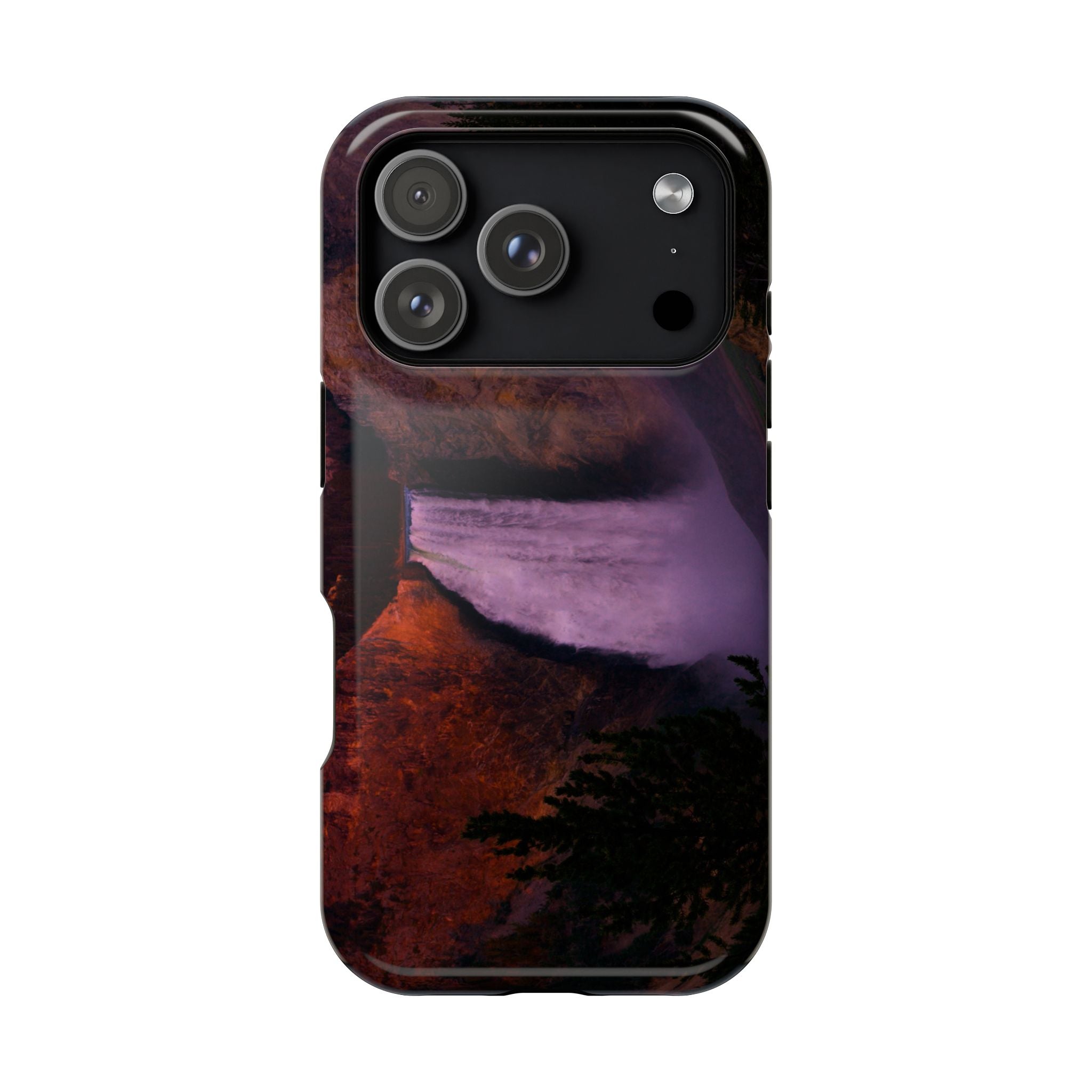 iPhone MagSafe Case | Lower Falls Sunrise | Yellowstone National Park | My Blu Horizon