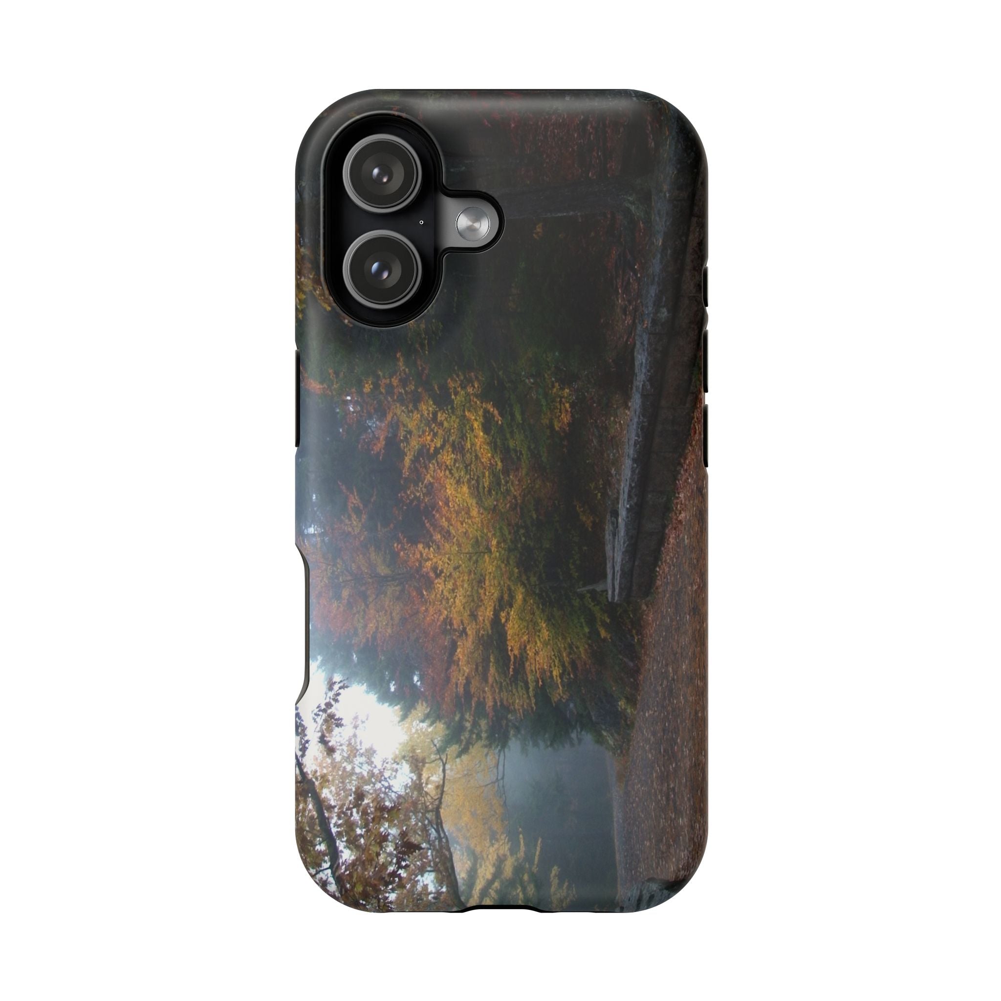 Phone Case | Waterfall Bridge Carriage Road View | Acadia National Park | My Blu Horizon