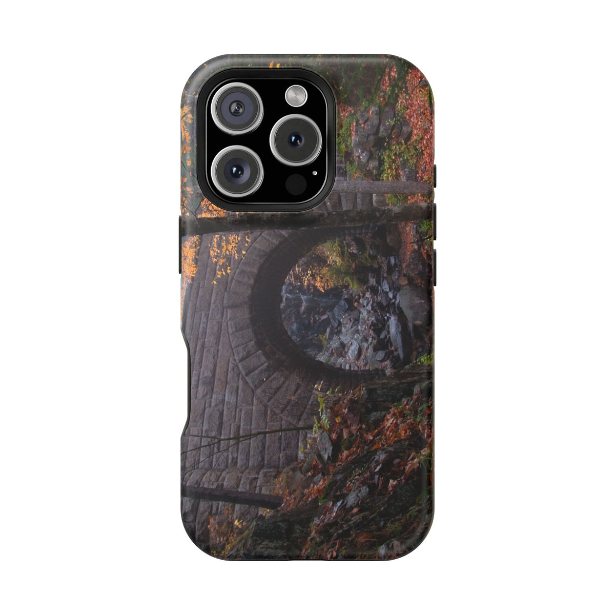 Phone Case  | Waterfall Bridge Fall | Acadia National Park | My Blu Horizon