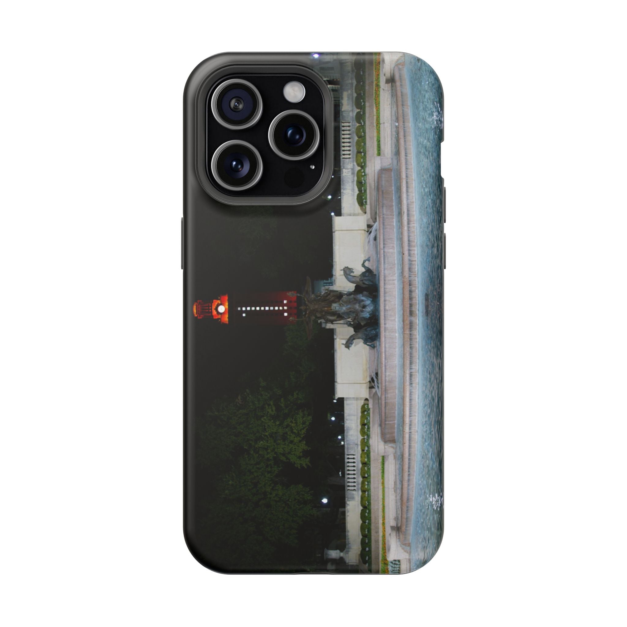Phone Case - Littlefield Fountain, University of Texas - My Blu Horizon