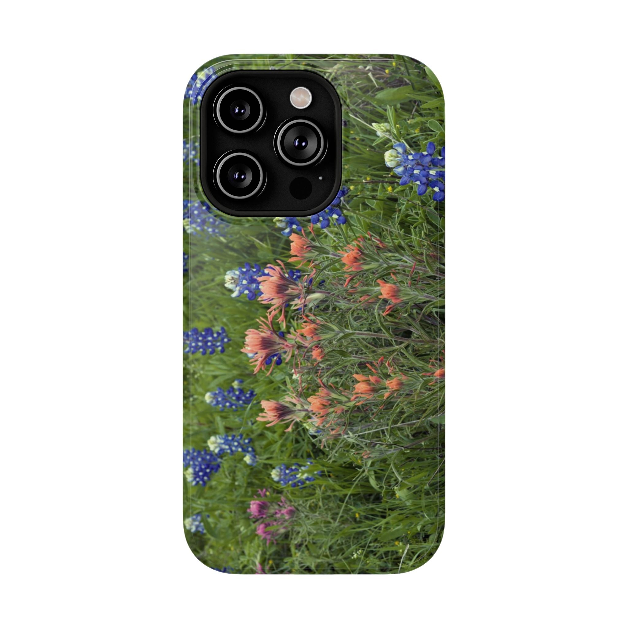 Phone Case - Texas Bluebonnets and Paintbrushes - My Blu Horizon