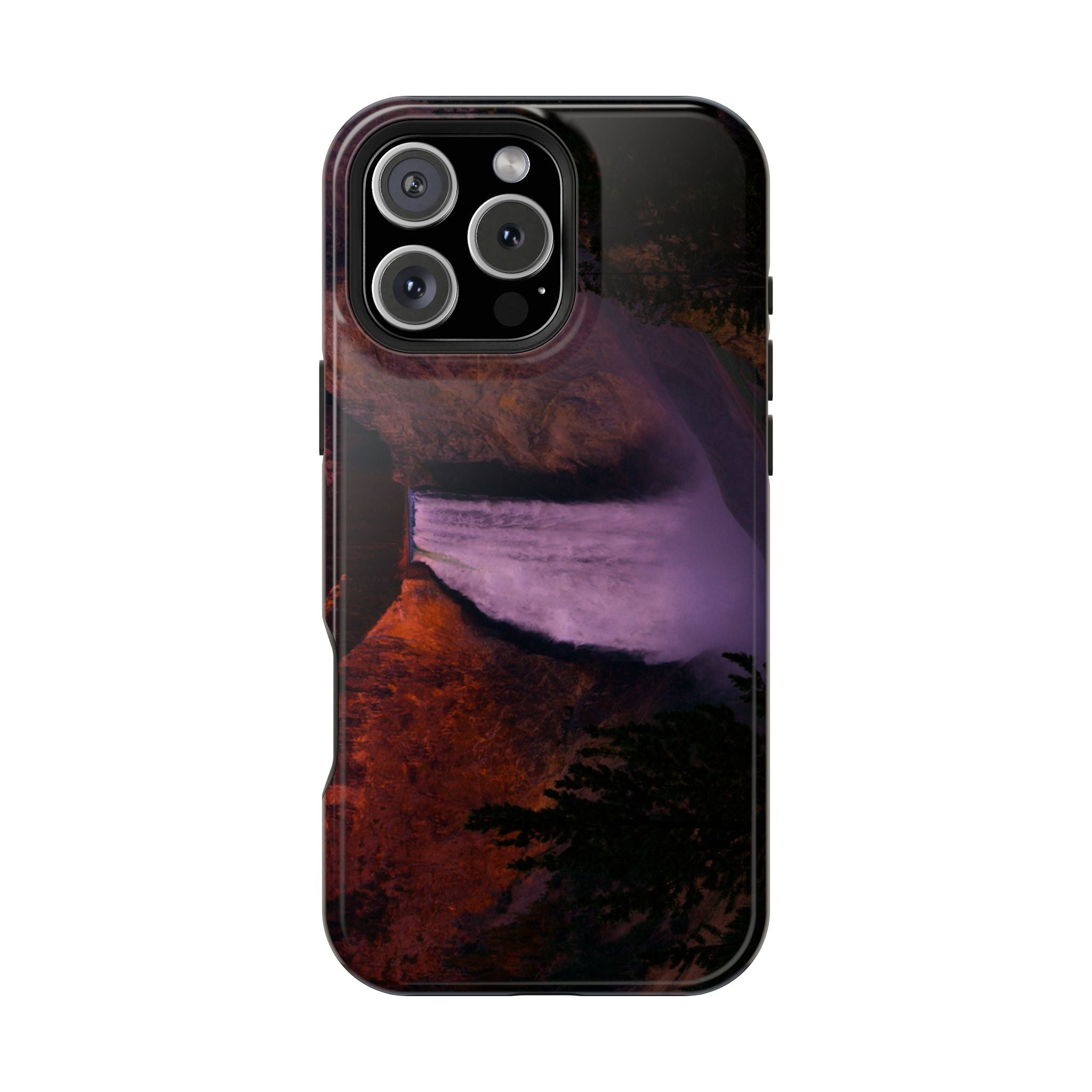 iPhone MagSafe Case | Lower Falls Sunrise | Yellowstone National Park | My Blu Horizon