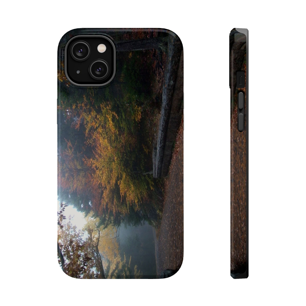 iPhone MagSafe Case | Waterfall Bridge Carriage Road | Acadia National Park | My Blu Horizon