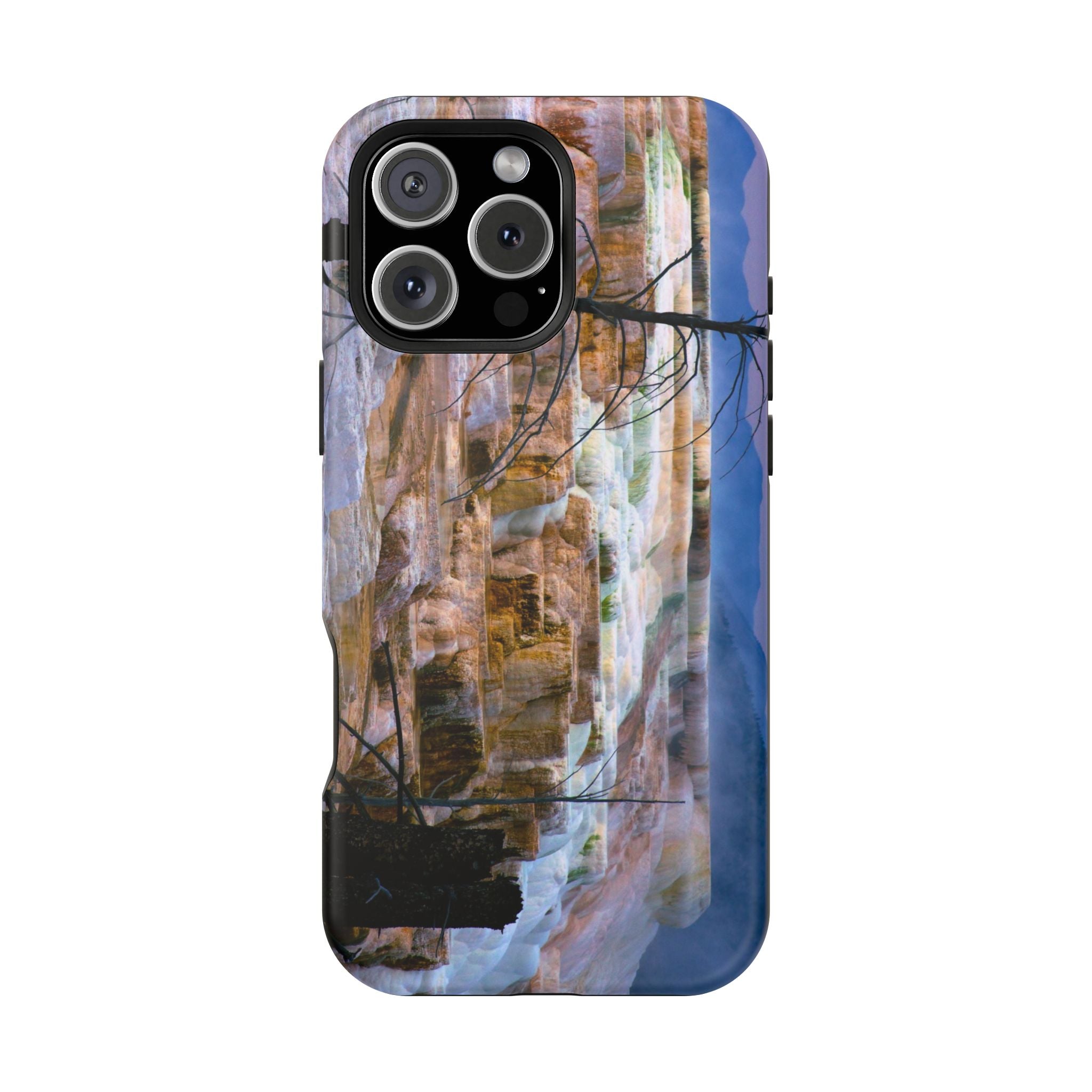 Iphone MagSafe Case - Mammoth Hot Springs, Yellowstone - My Blu Horizon