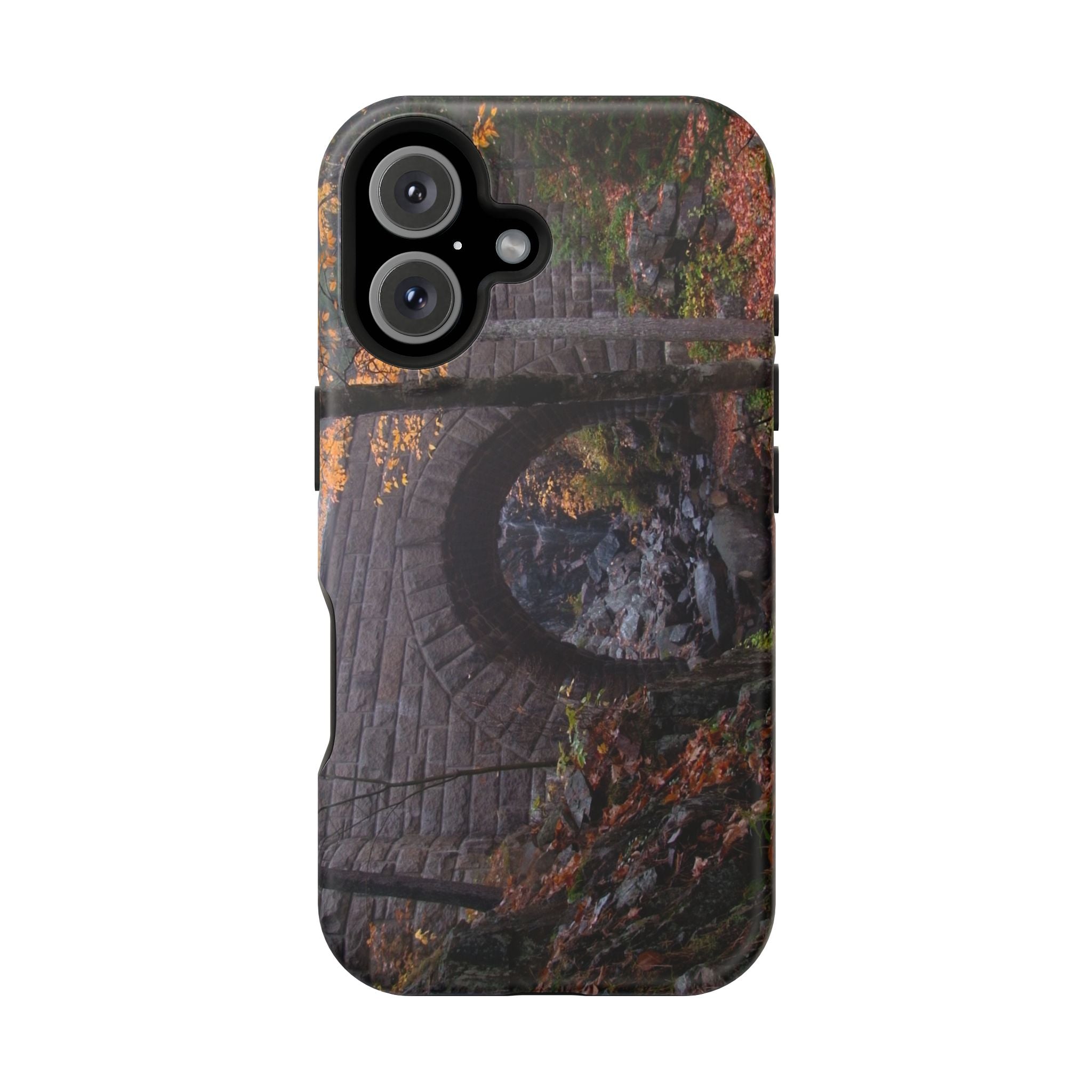 Phone Case - Waterfall Bridge, Acadia - My Blu Horizon