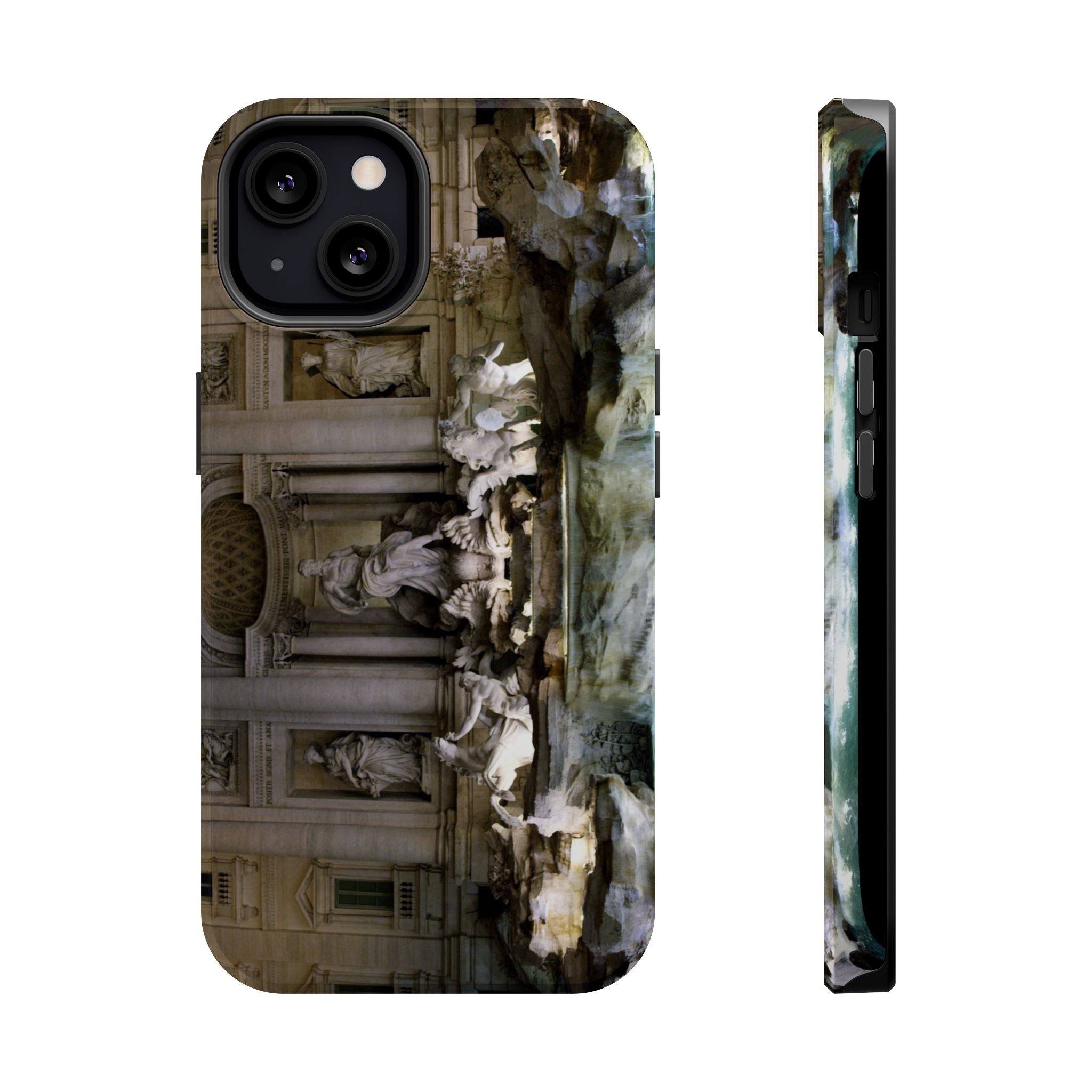 Iphone MagSafe Case - Fontana di Trevi, Rome, Italy - My Blu Horizon