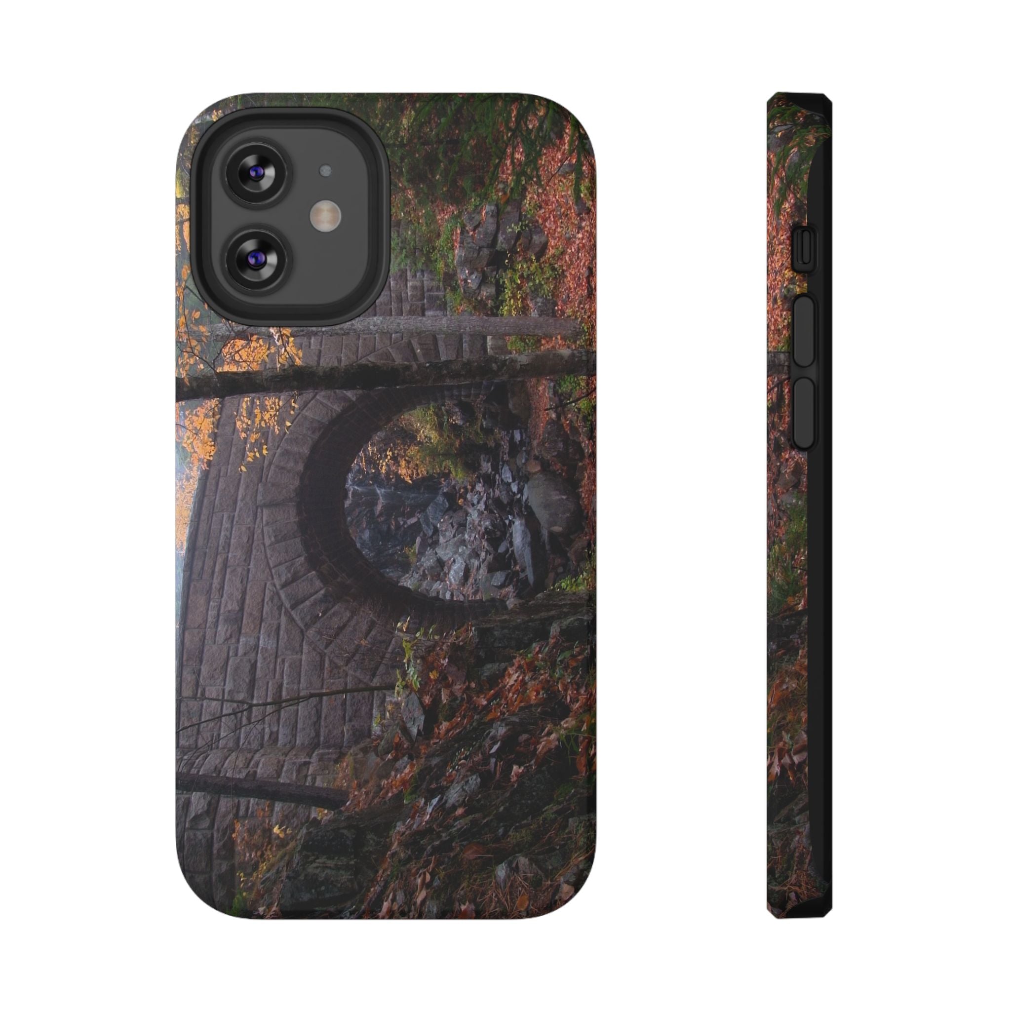 Phone Case - Waterfall Bridge, Acadia - My Blu Horizon
