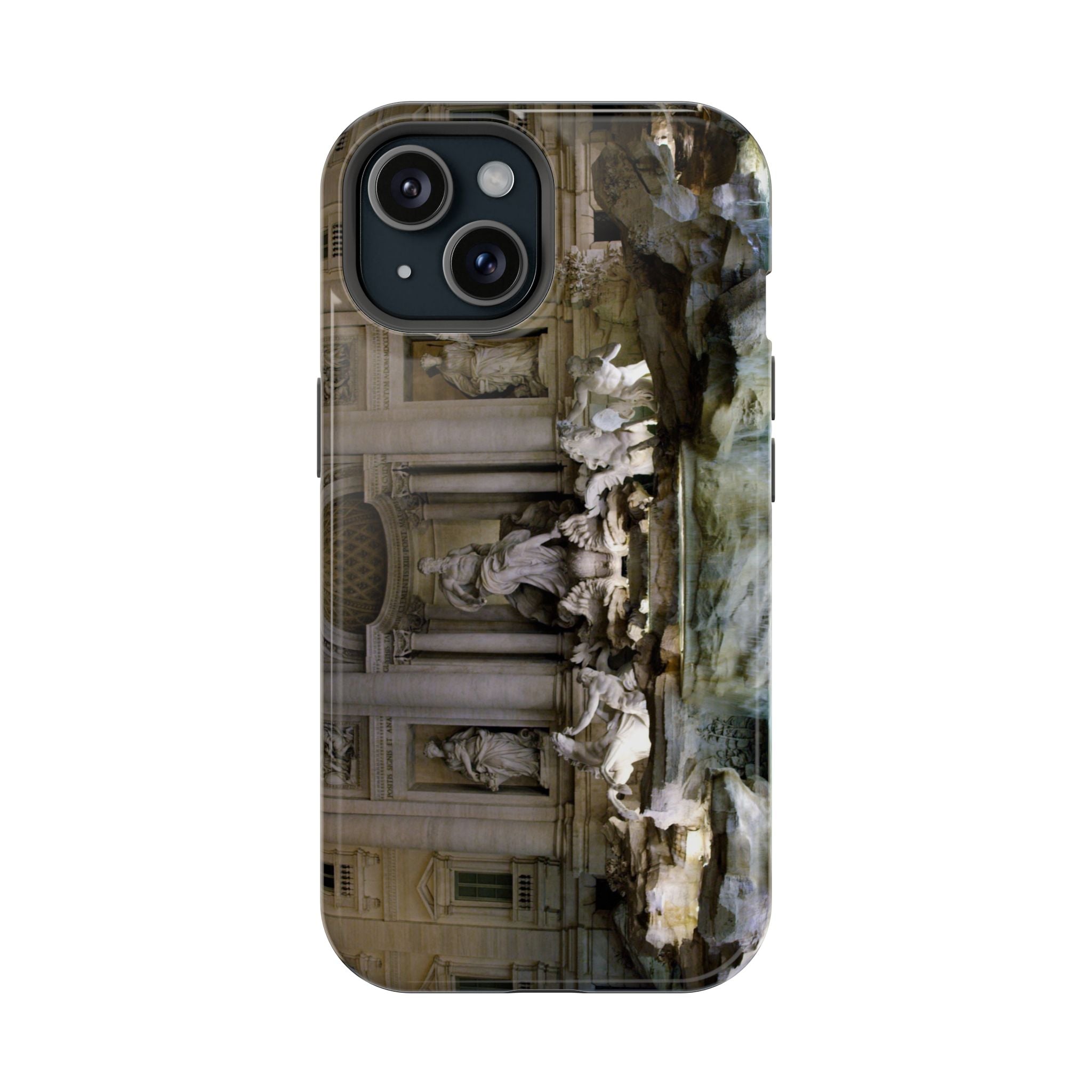 Iphone MagSafe Case - Fontana di Trevi, Rome, Italy - My Blu Horizon