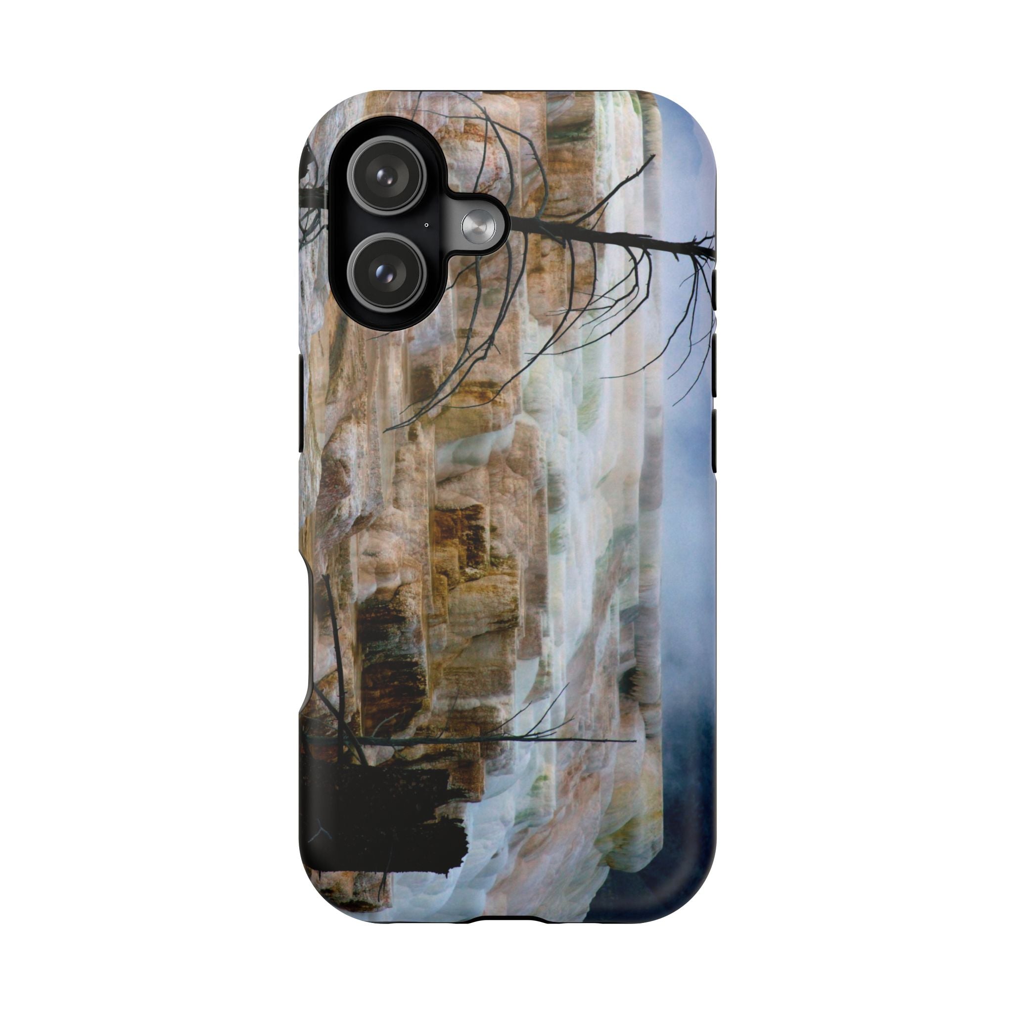Iphone MagSafe Case - Mammoth Hot Springs, Yellowstone - My Blu Horizon
