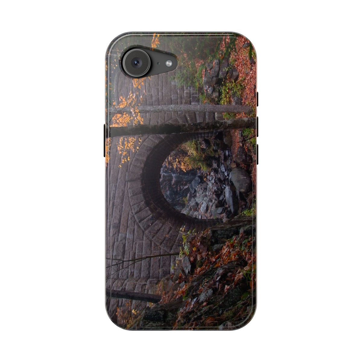 iPhone MagSafe Case | Waterfall Bridge Fall | Acadia National Park | My Blu Horizon