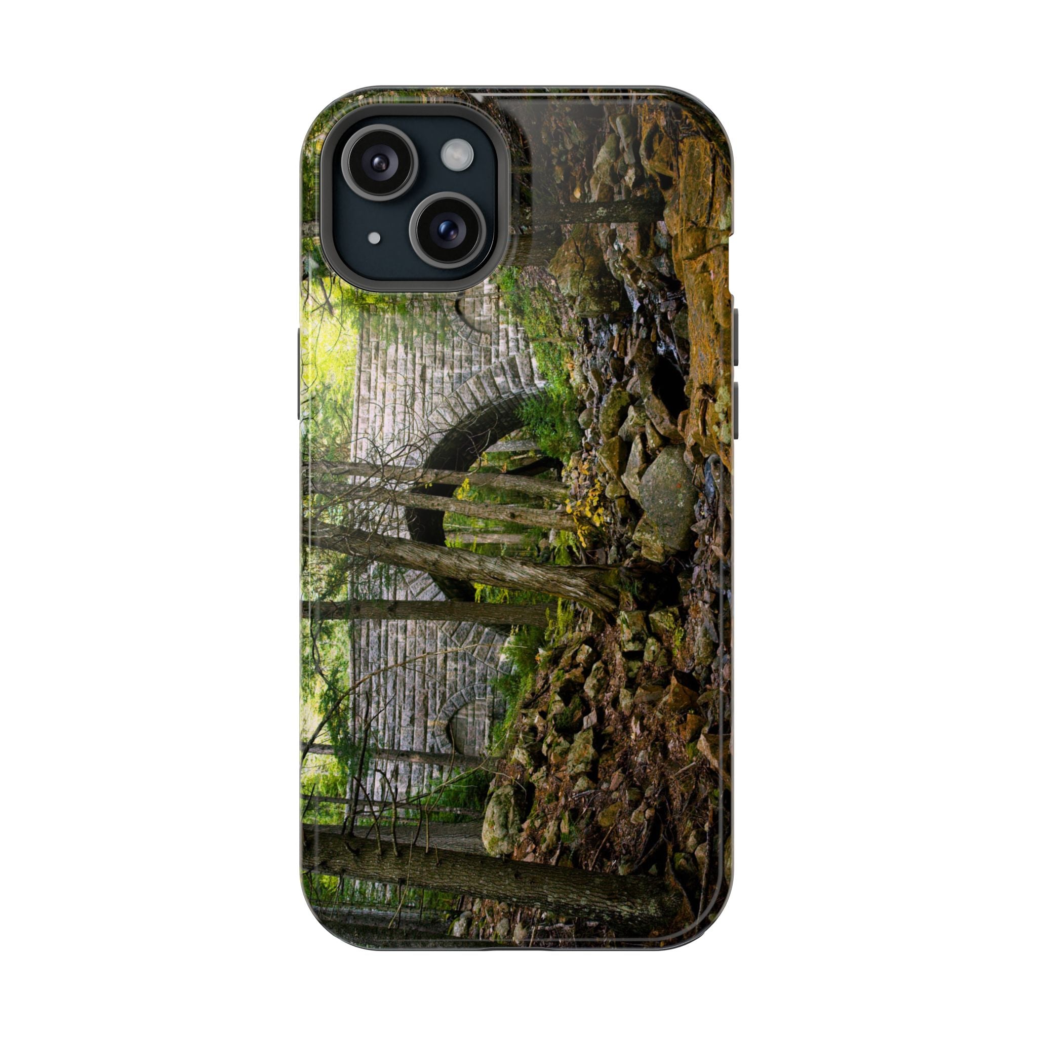 Iphone MagSafe Case - Hemlock Bridge, Acadia - My Blu Horizon