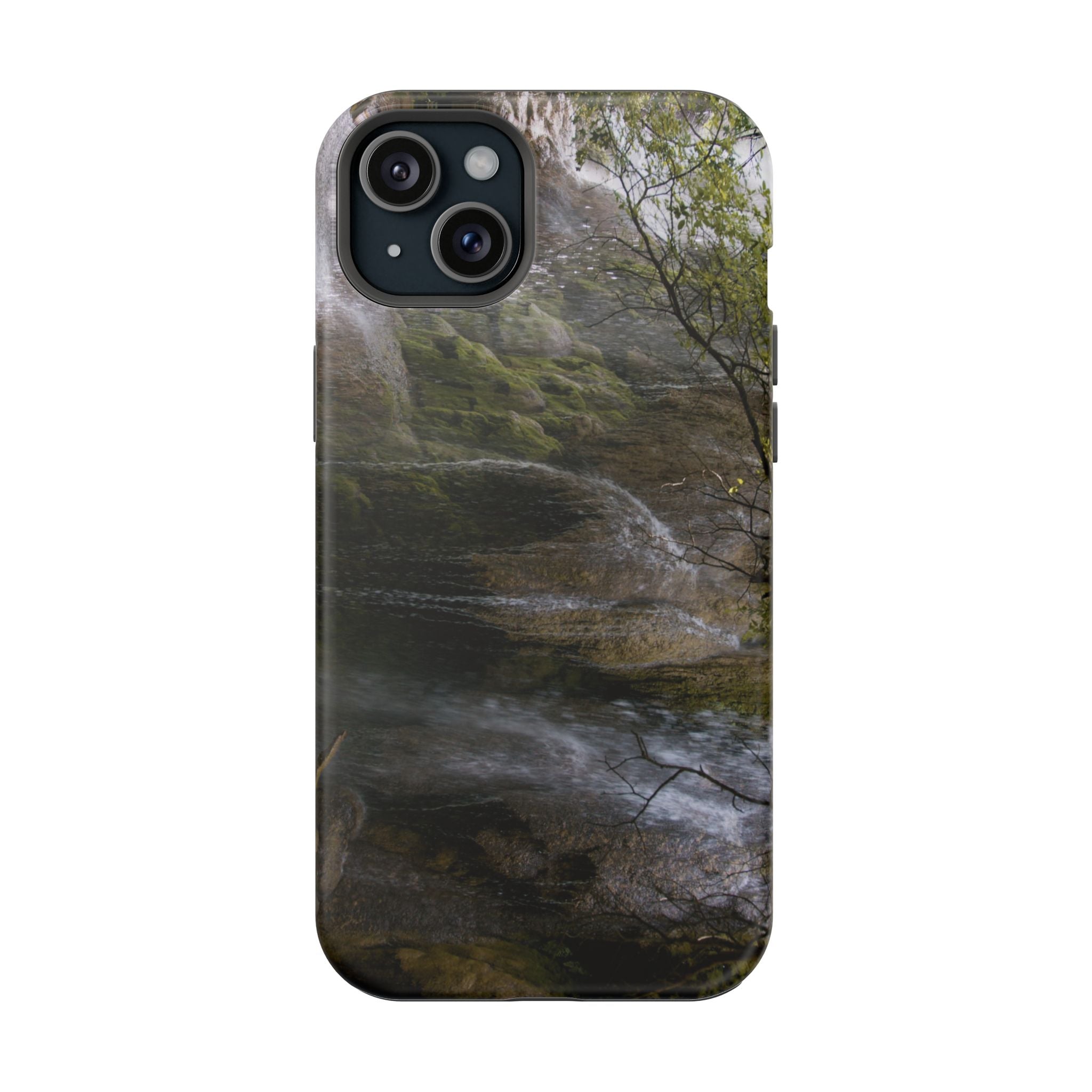 Iphone MagSafe Case - Gorman Falls, Texas, Bend State Park - My Blu Horizon