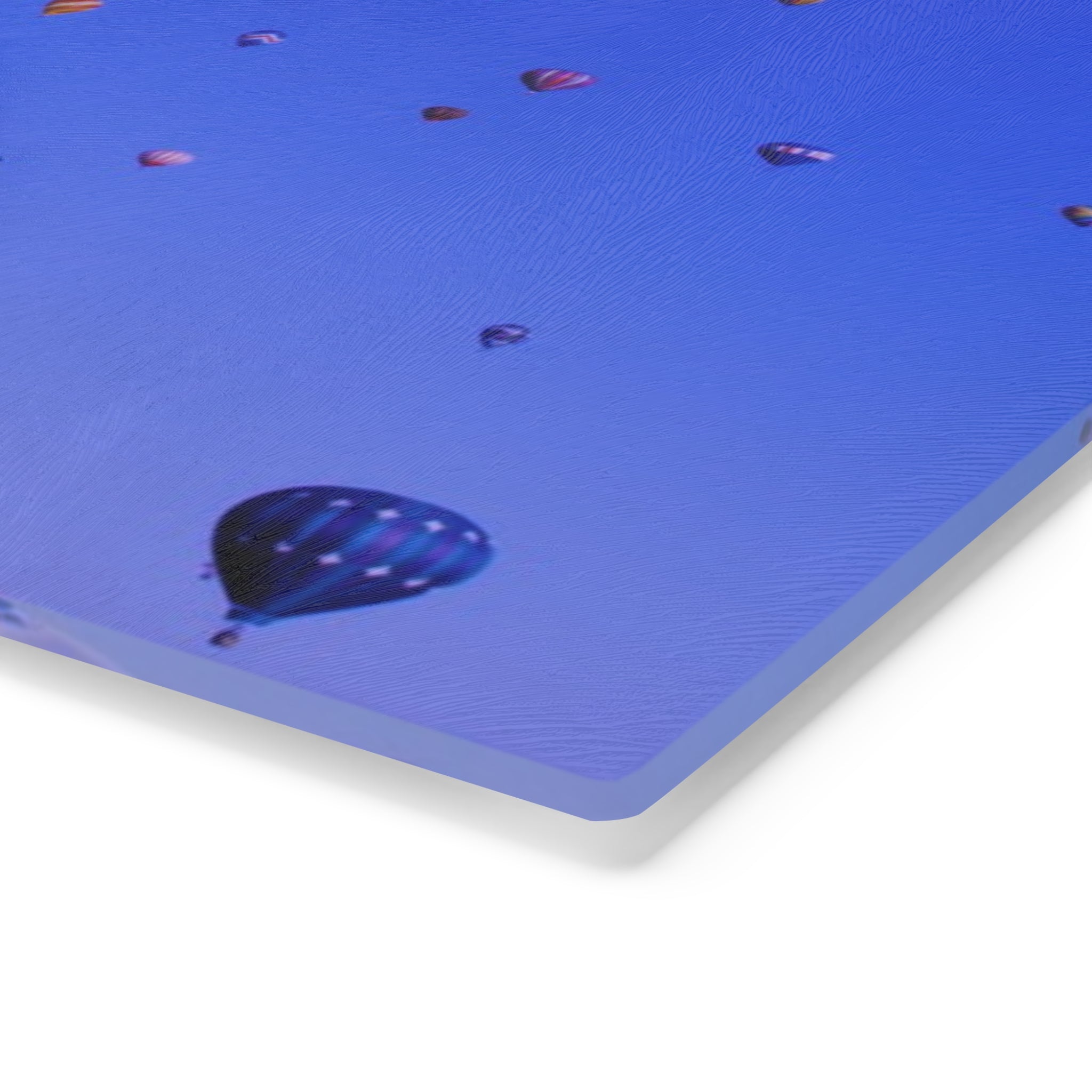 Tempered Glass Cutting Board - Balloon Fiesta Mass Ascension - My Blu Horizon
