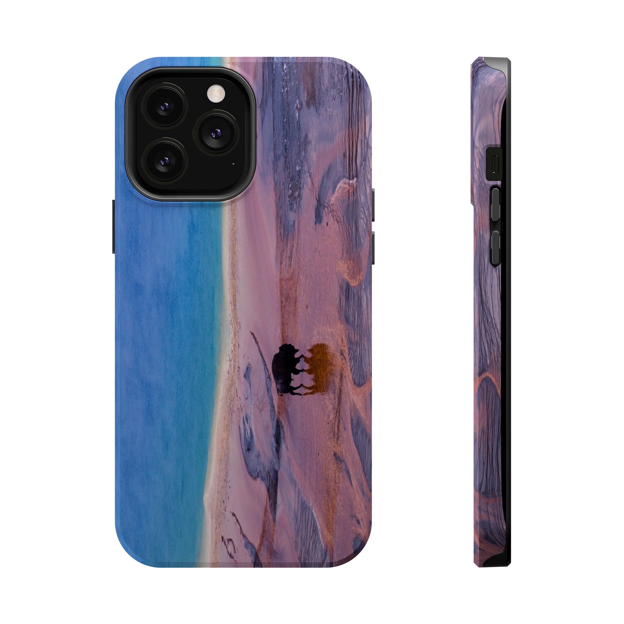 Iphone MagSafe Case - Bison and Grand Prismatic, Yellowstone - My Blu Horizon