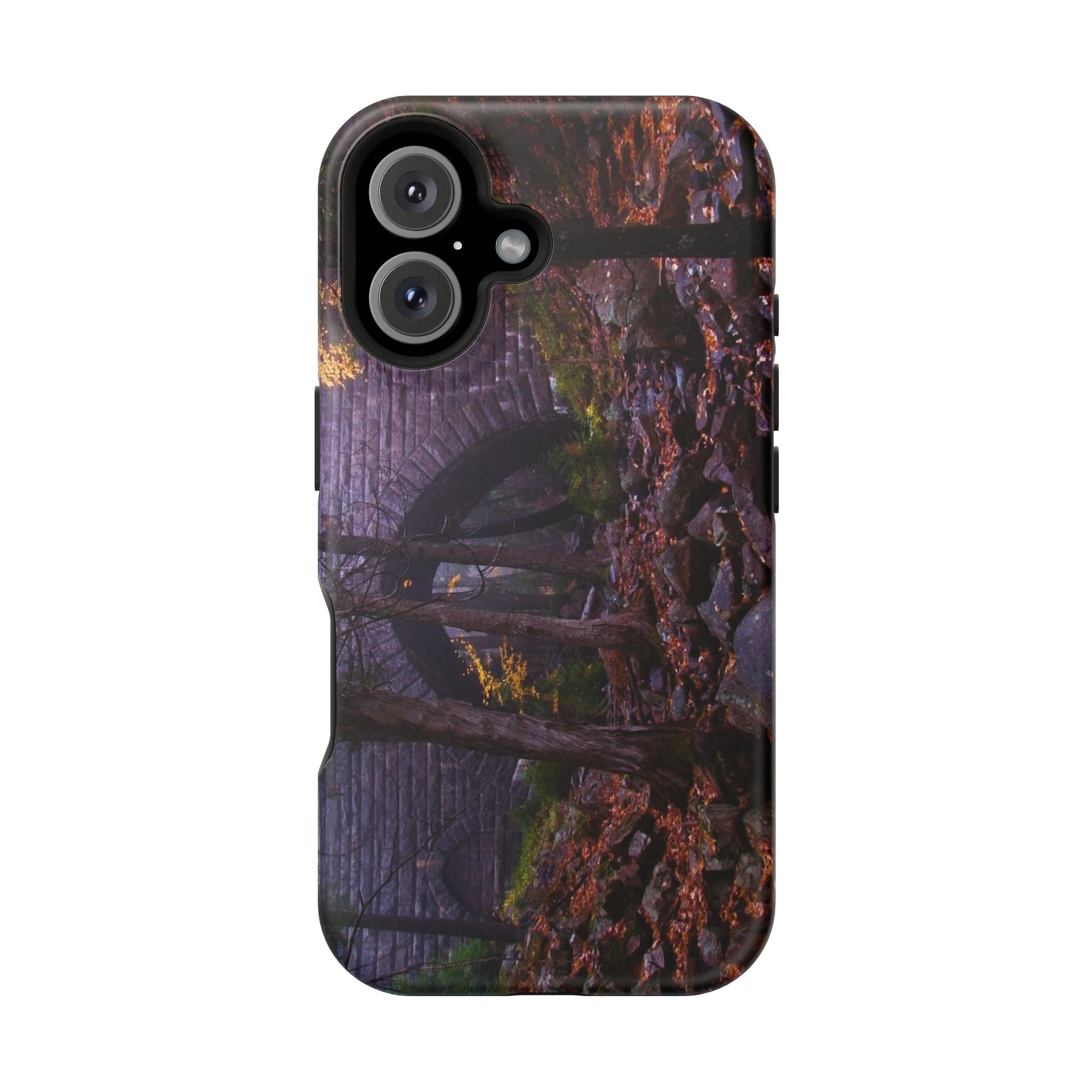 Iphone MagSafe Case - Hemlock Bridge Leaf Peeping, Acadia  - My Blu Horizon
