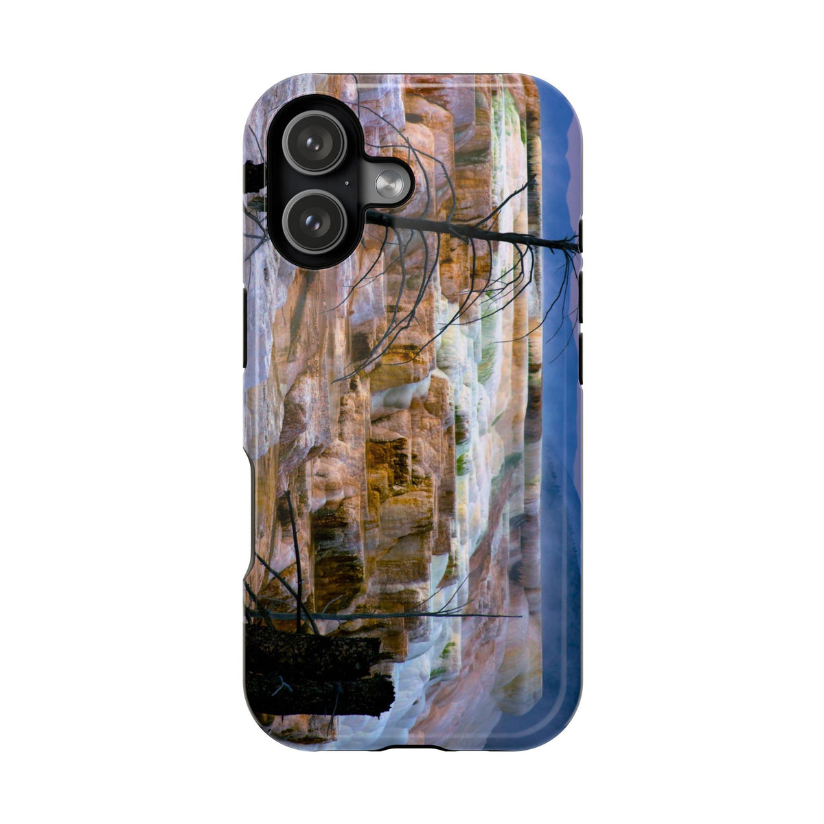iPhone MagSafe Case - Mammoth Hot Springs, Yellowstone - My Blu Horizon