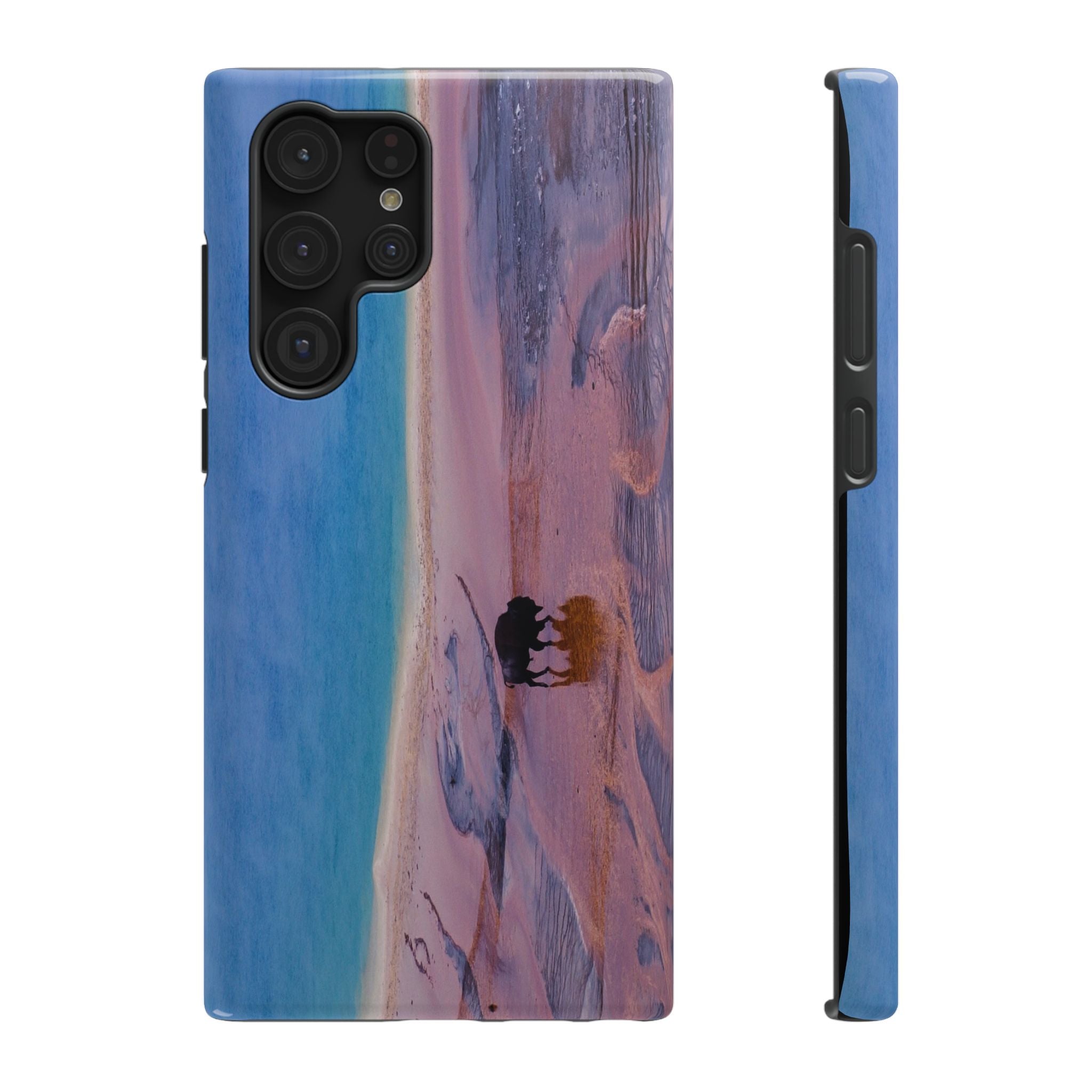 Phone Case - Bison and Grand Prismatic Spring, Yellowstone - My Blu Horizon
