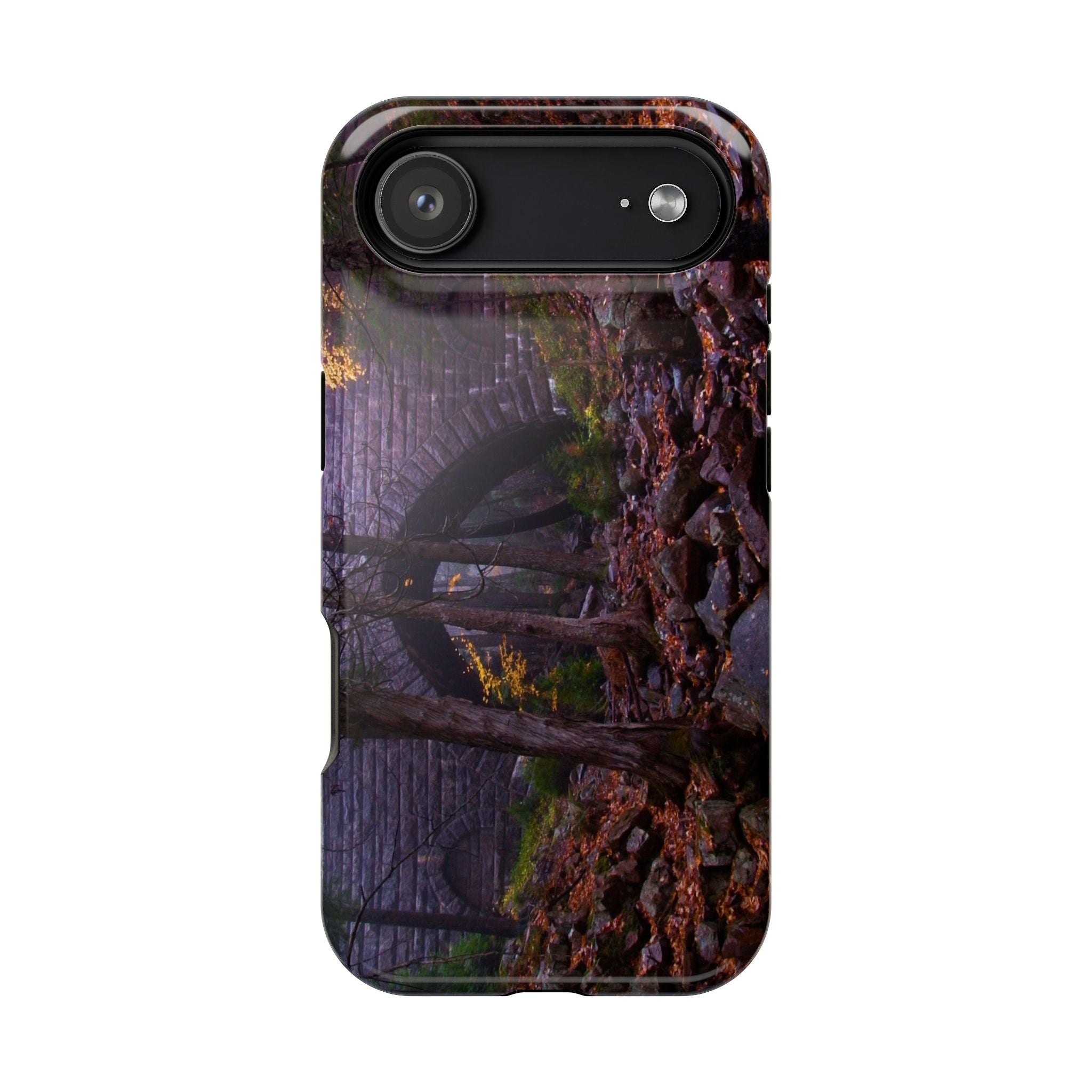 Iphone MagSafe Case - Hemlock Bridge Leaf Peeping, Acadia  - My Blu Horizon