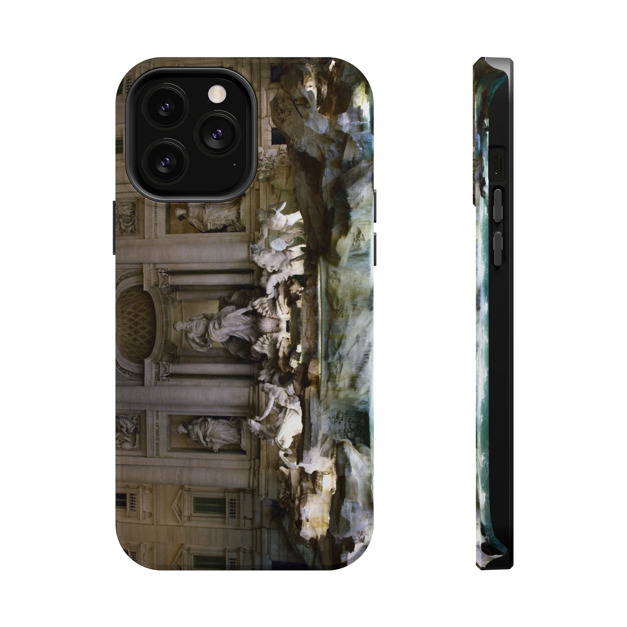 Iphone MagSafe Case - Fontana di Trevi, Rome, Italy - My Blu Horizon