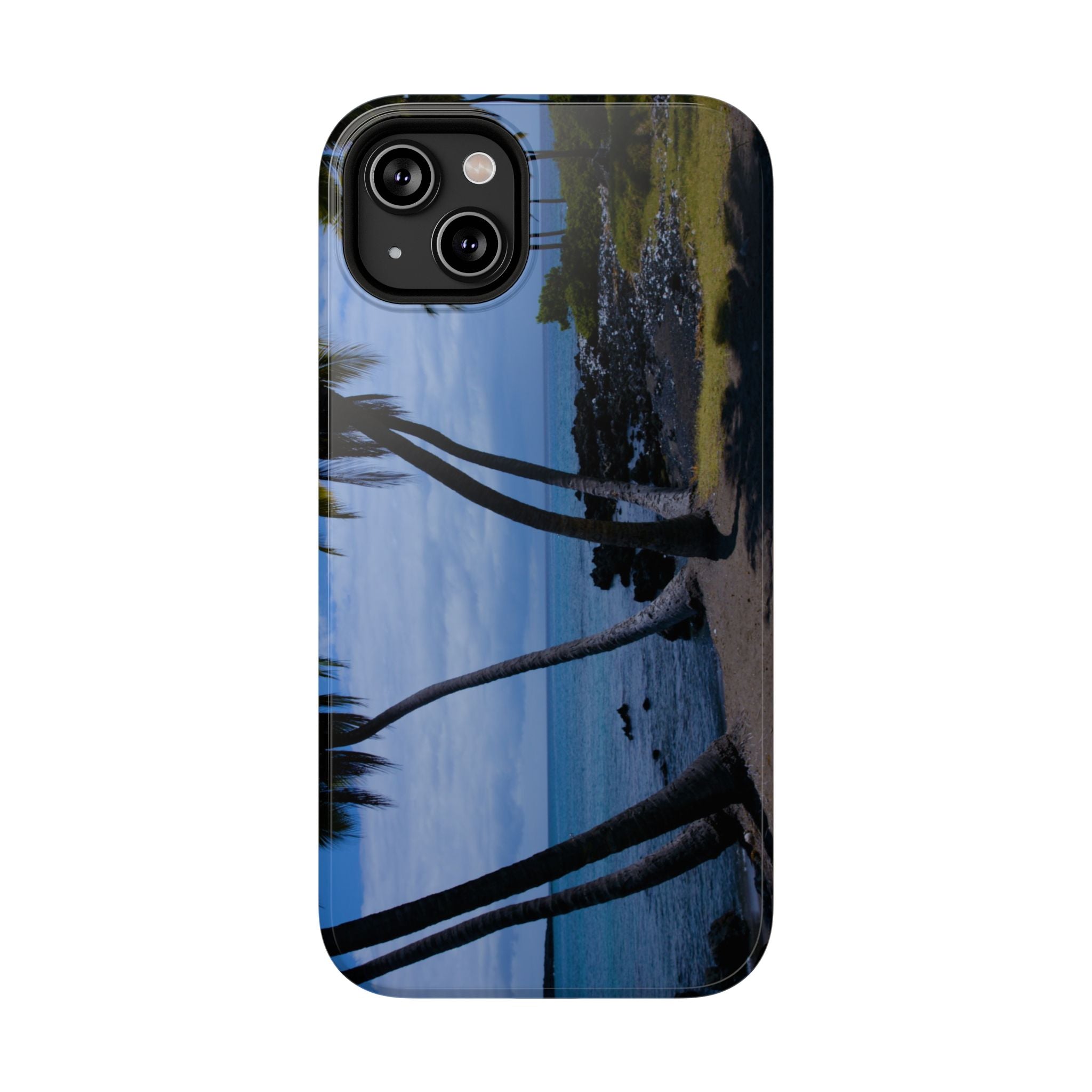 Phone Case - Hawaiian Beach and Palm Trees - My Blu Horizon