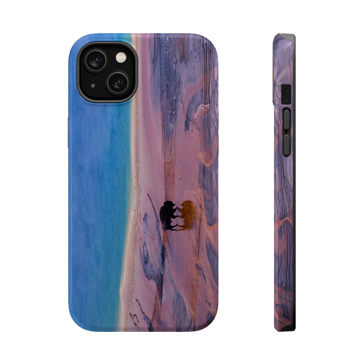 iPhone MagSafe Case | Bison and Grand Prismatic | Yellowstone National Park | My Blu Horizon