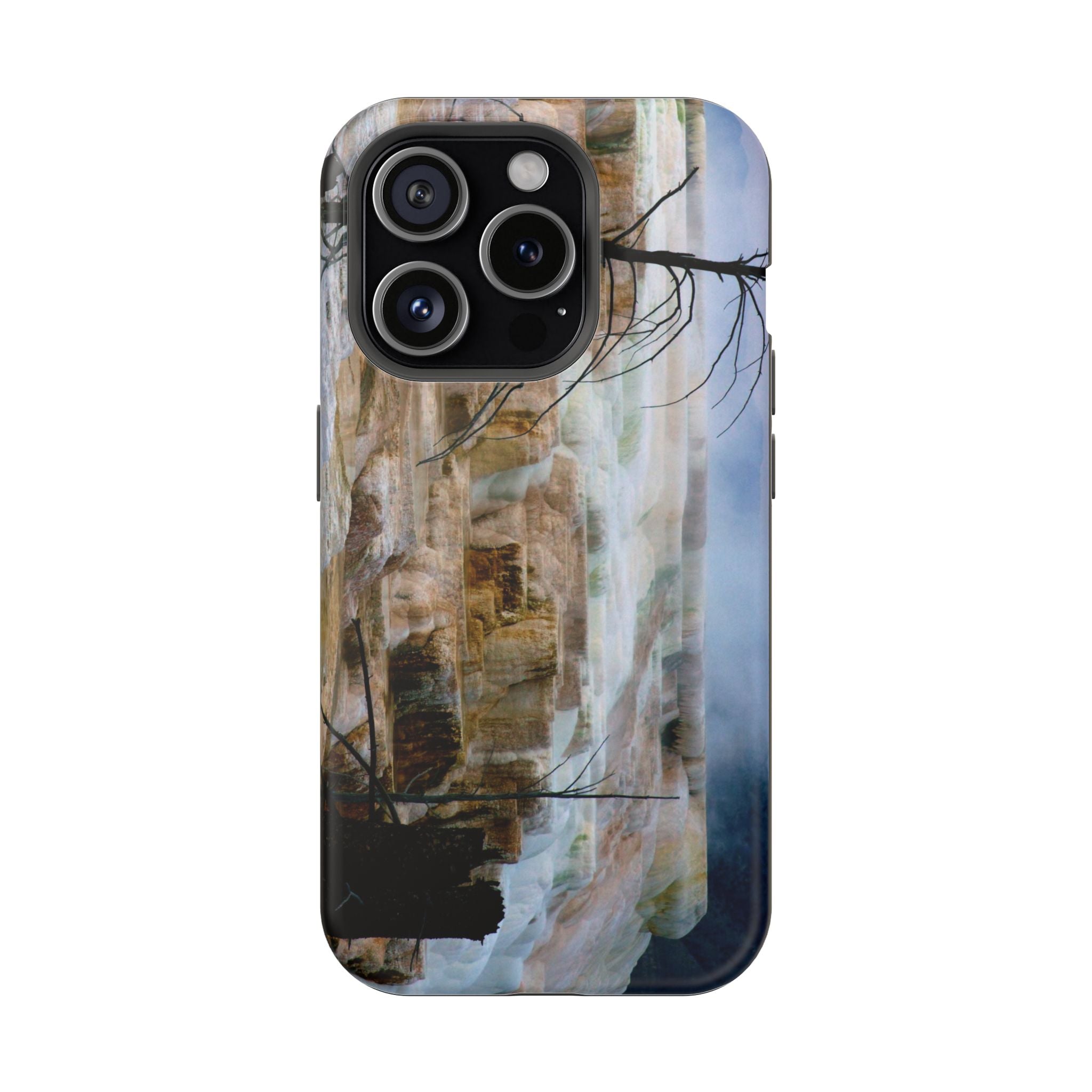 Iphone MagSafe Case - Mammoth Hot Springs, Yellowstone - My Blu Horizon