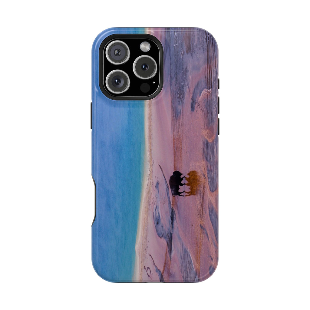 Iphone MagSafe Case - Bison and Grand Prismatic, Yellowstone - My Blu Horizon