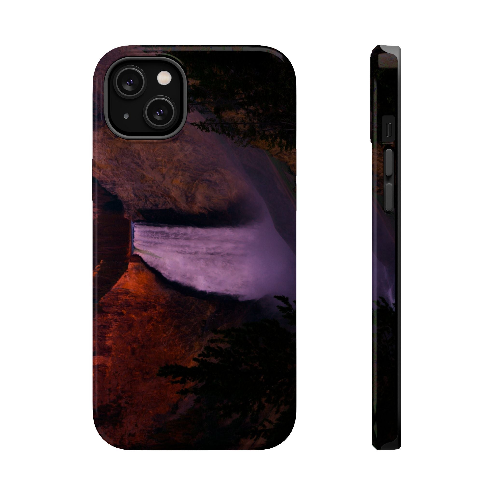 iPhone MagSafe Case | Lower Falls Sunrise | Yellowstone National Park | My Blu Horizon