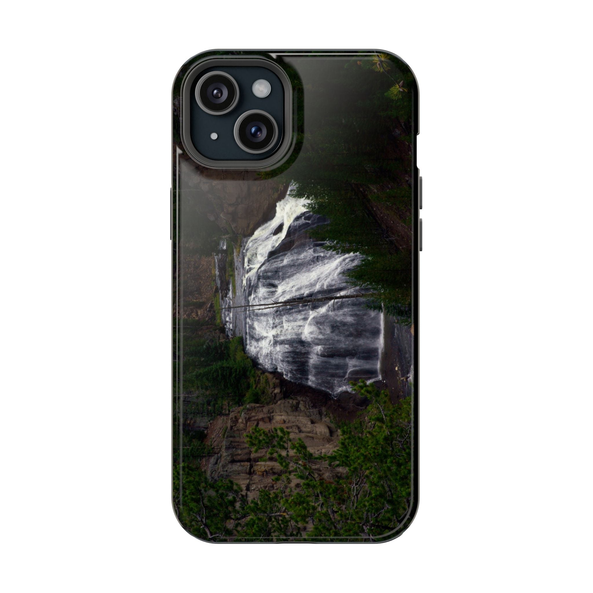 Iphone MagSafe Case - Gibbon Falls, Yellowstone - My Blu Horizon
