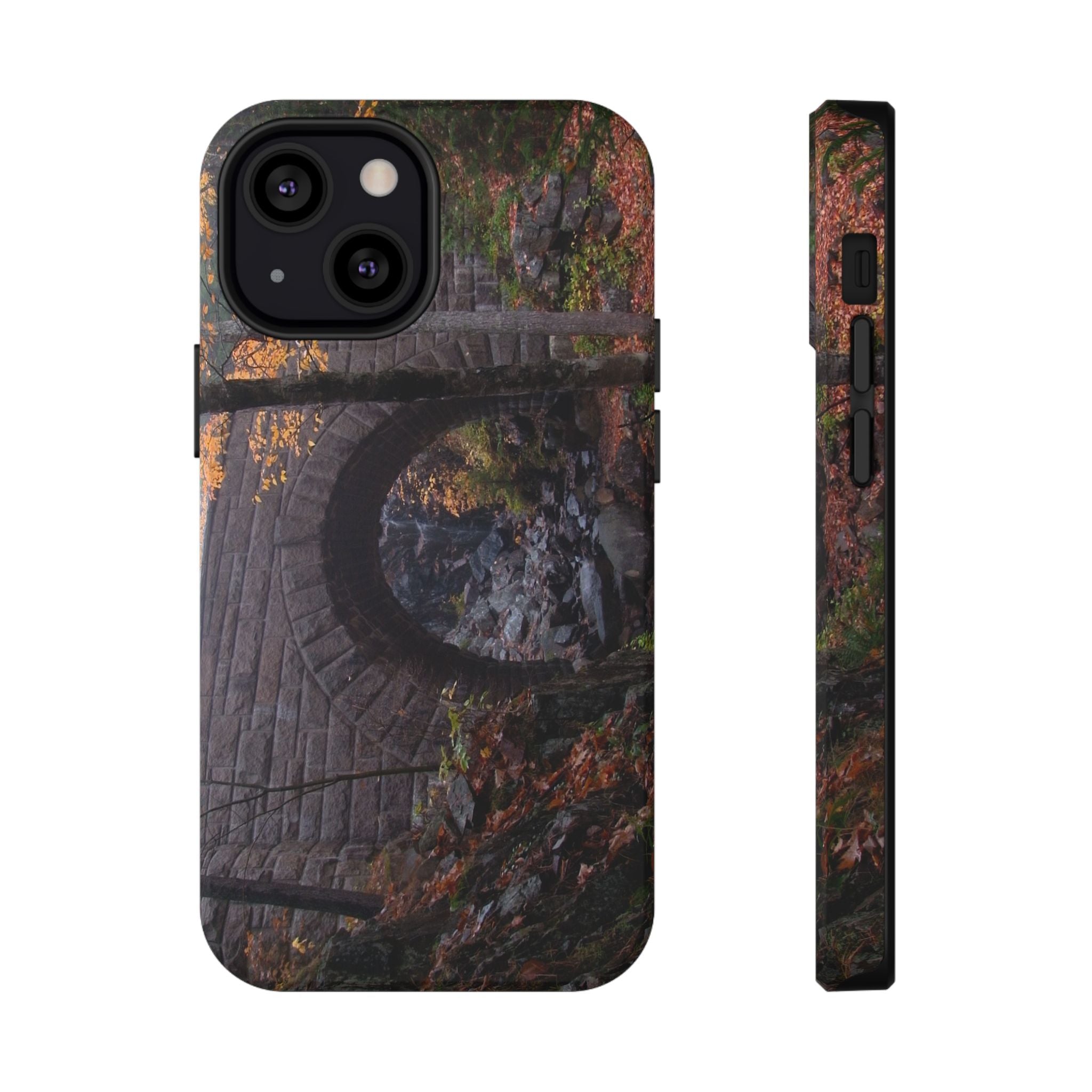 Phone Case - Waterfall Bridge, Acadia - My Blu Horizon