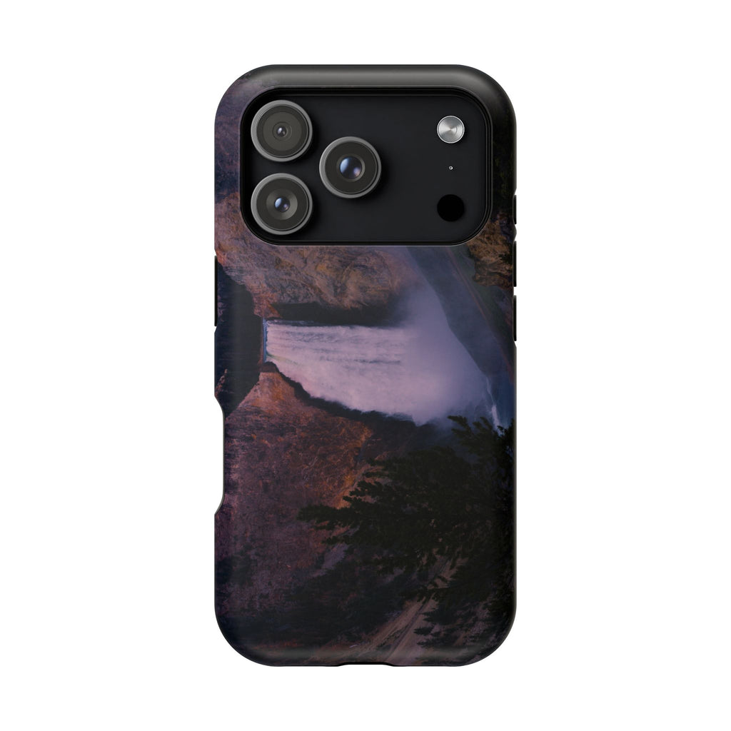 Iphone MagSafe Case - Lower Falls, Yellowstone - My Blu Horizon