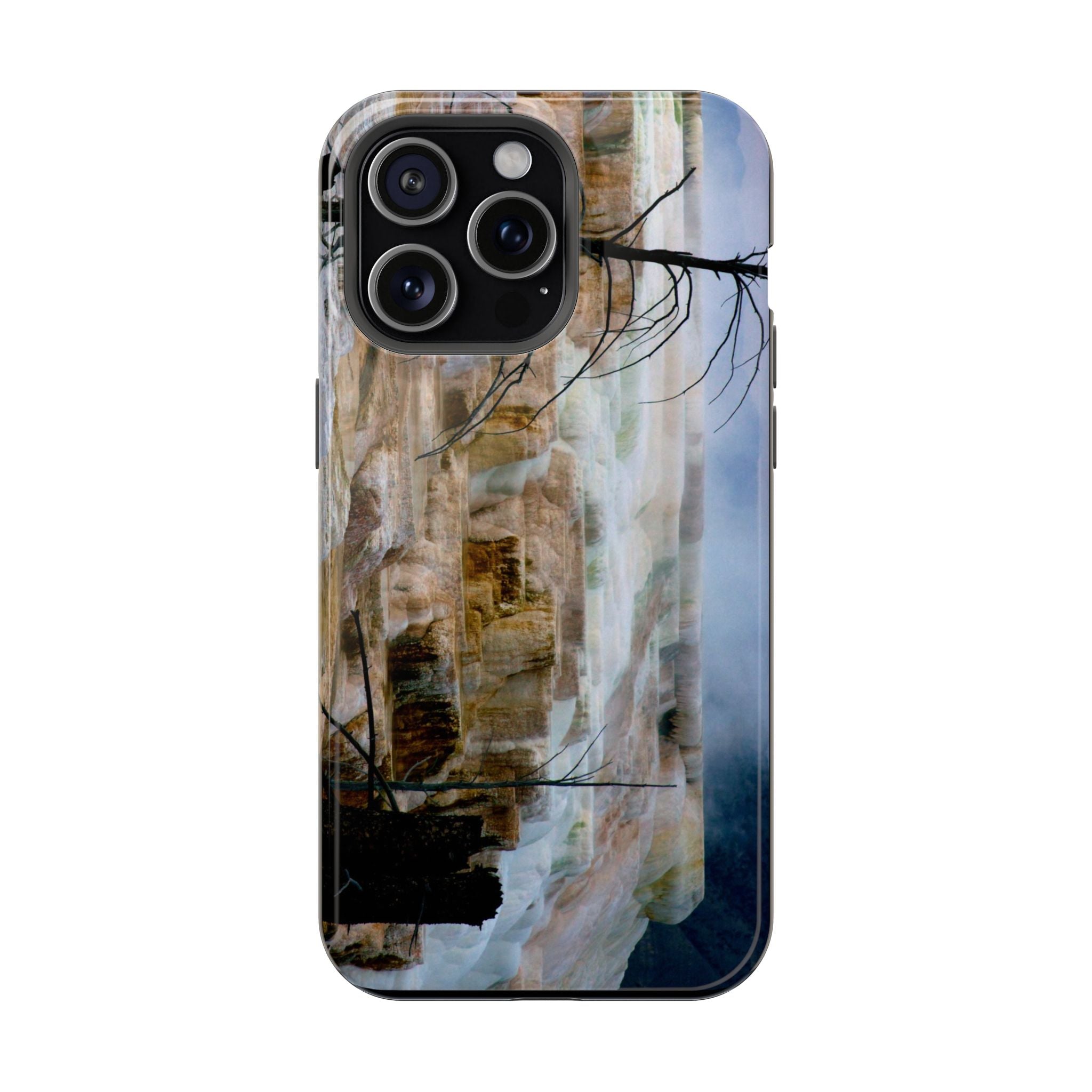 Iphone MagSafe Case - Mammoth Hot Springs, Yellowstone - My Blu Horizon