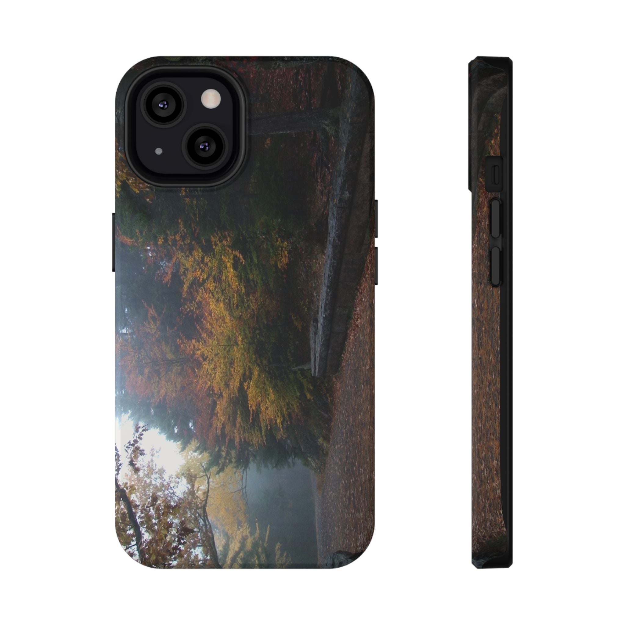Phone Case | Waterfall Bridge Carriage Road View | Acadia National Park | My Blu Horizon