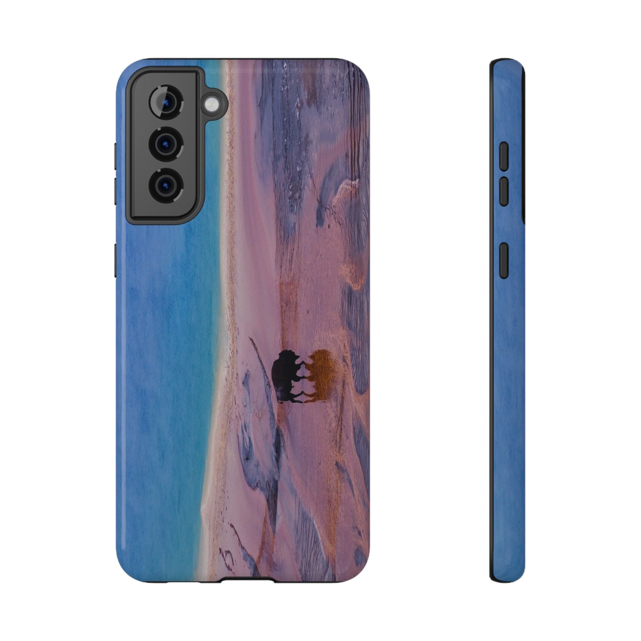 Phone Case - Bison and Grand Prismatic Spring, Yellowstone - My Blu Horizon