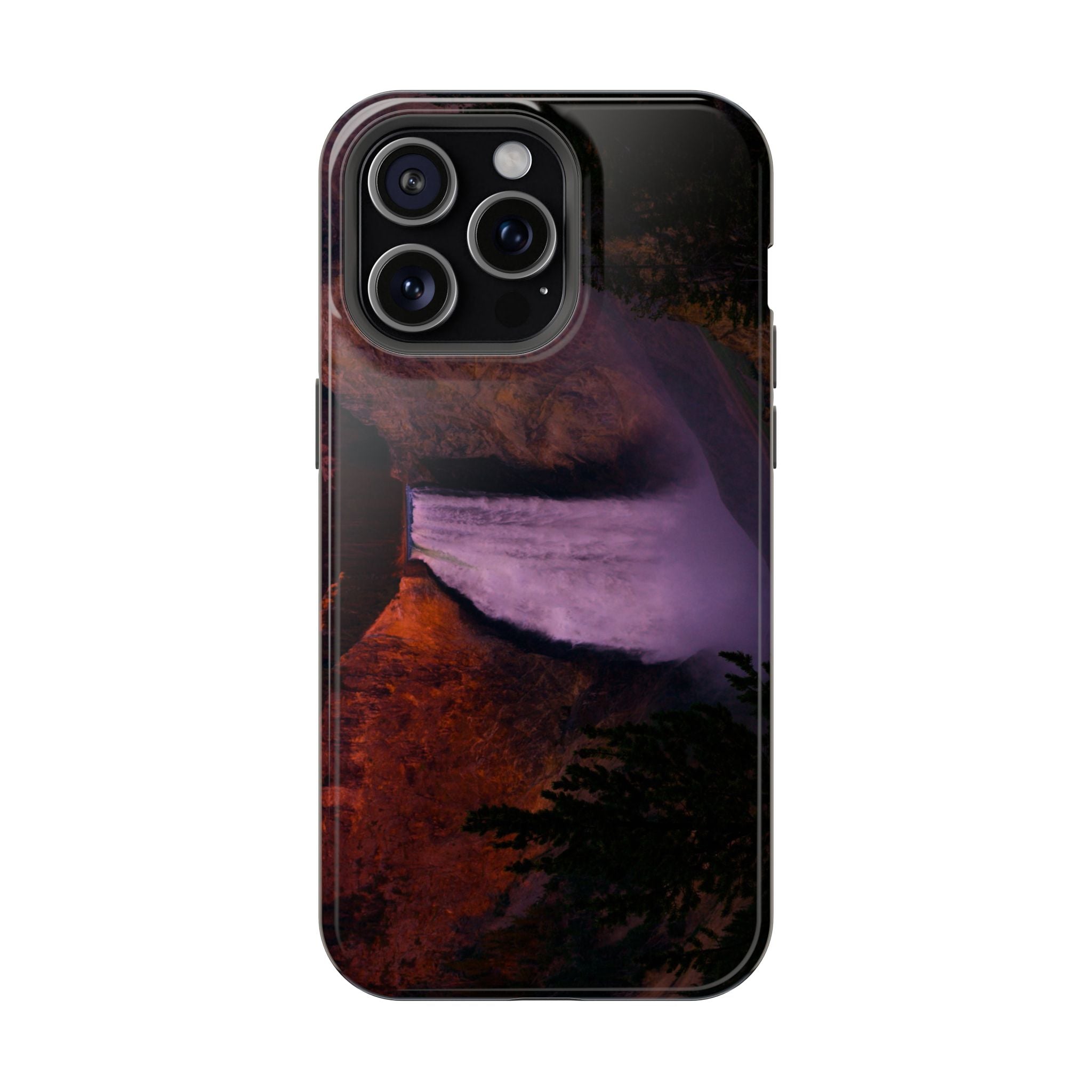 iPhone MagSafe Case | Lower Falls Sunrise | Yellowstone National Park | My Blu Horizon
