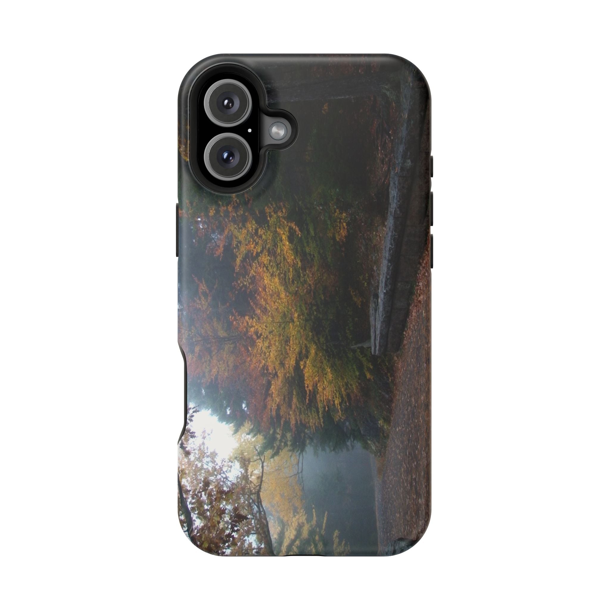 iPhone MagSafe Case | Waterfall Bridge Carriage Road | Acadia National Park | My Blu Horizon