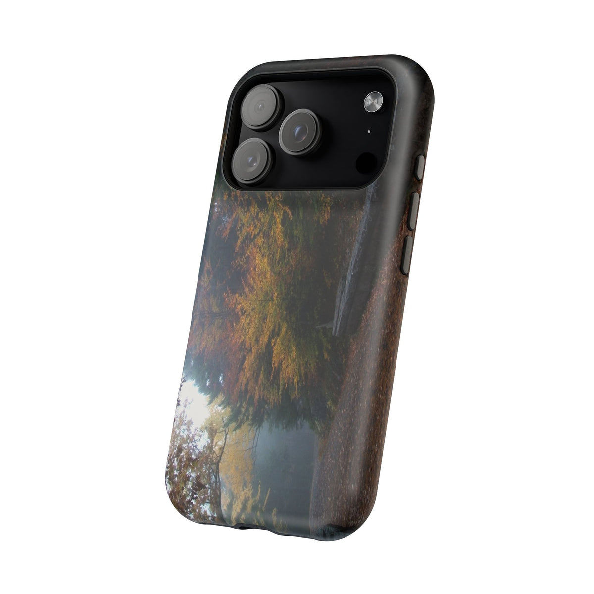 iPhone MagSafe Case | Waterfall Bridge Carriage Road | Acadia National Park | My Blu Horizon