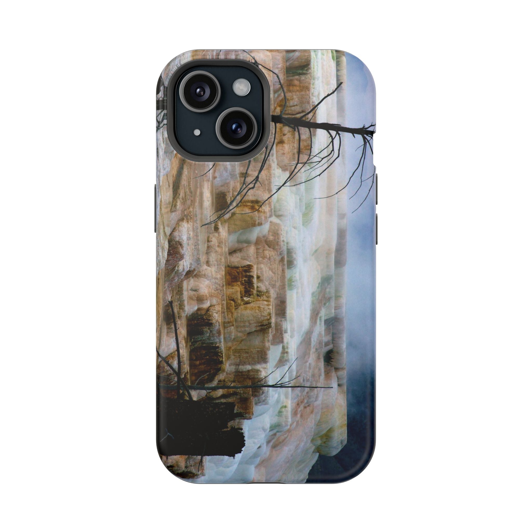 Iphone MagSafe Case - Mammoth Hot Springs, Yellowstone - My Blu Horizon
