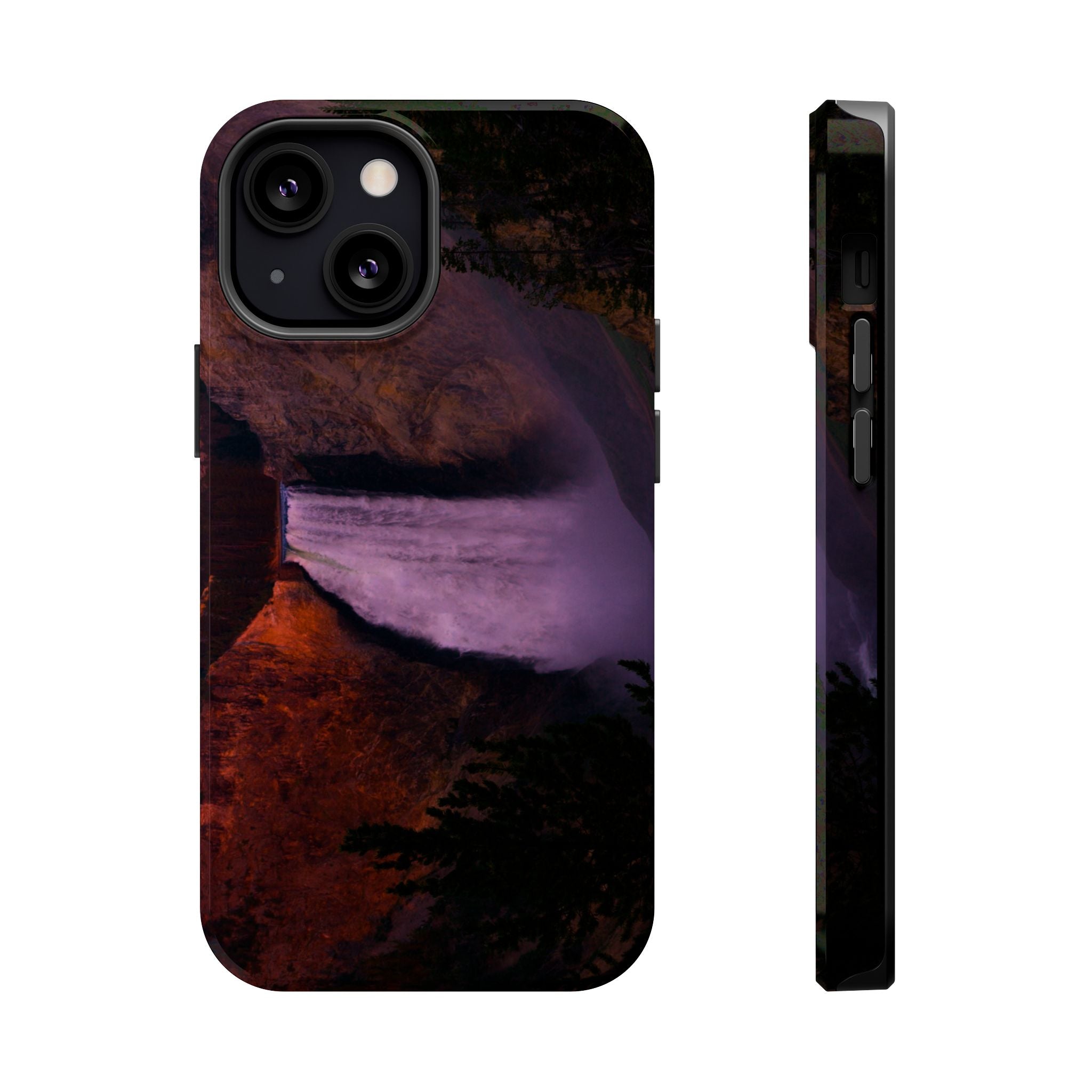 iPhone MagSafe Case | Lower Falls Sunrise | Yellowstone National Park | My Blu Horizon