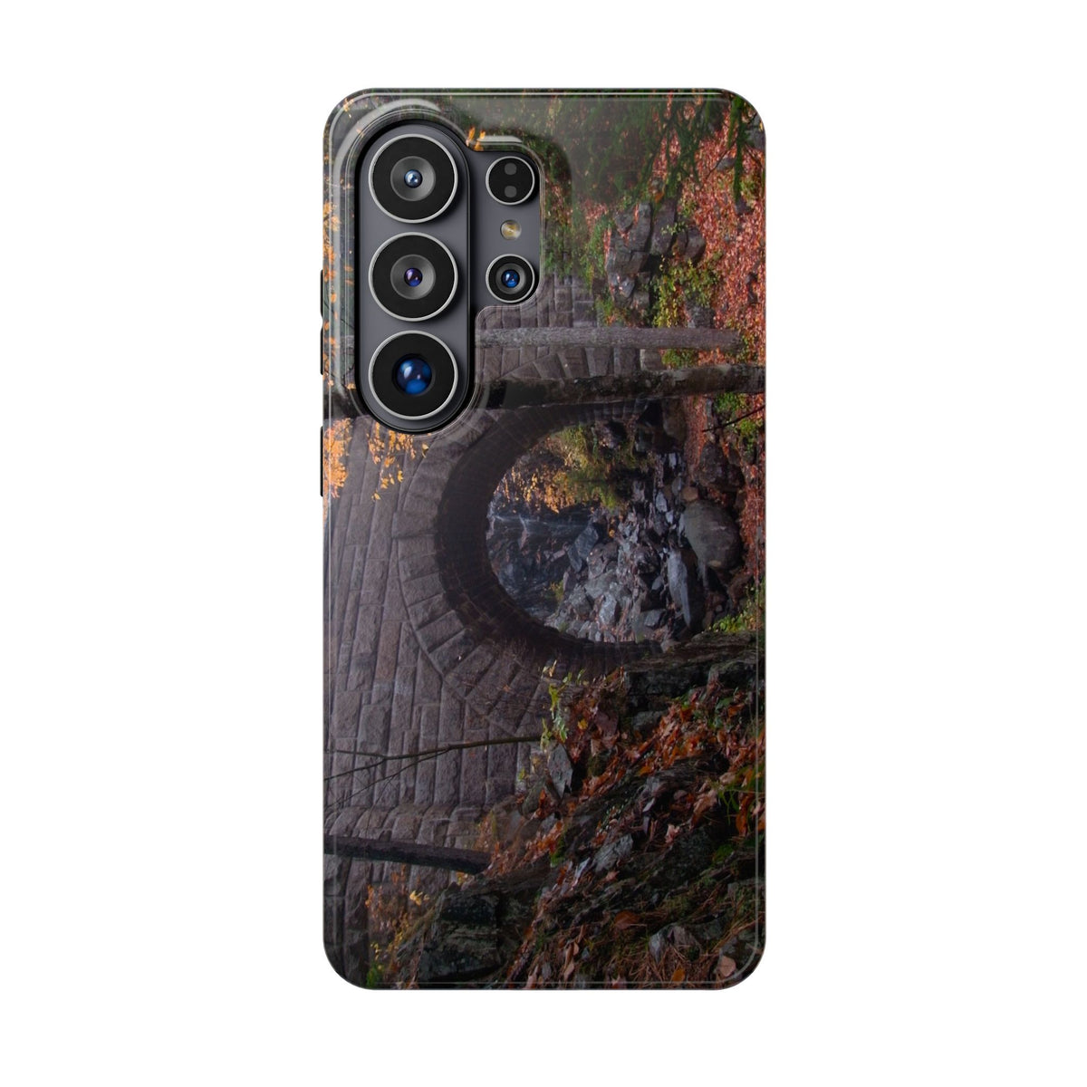 iPhone MagSafe Case | Waterfall Bridge Fall | Acadia National Park | My Blu Horizon