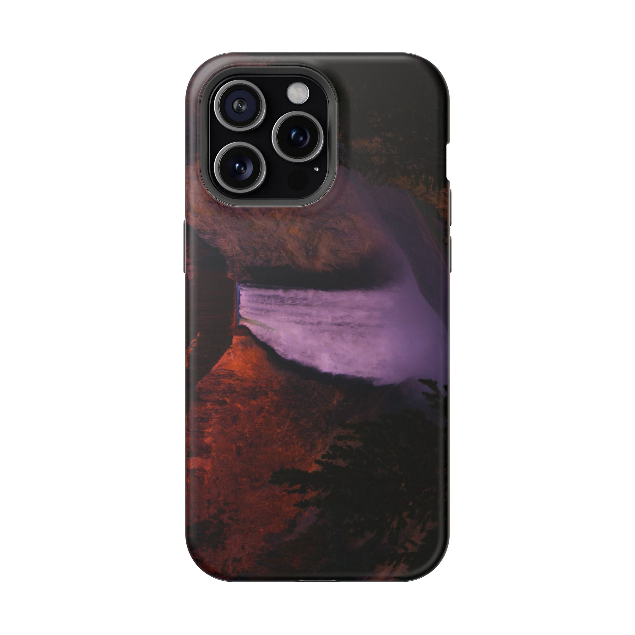 iPhone MagSafe Case | Lower Falls Sunrise | Yellowstone National Park | My Blu Horizon