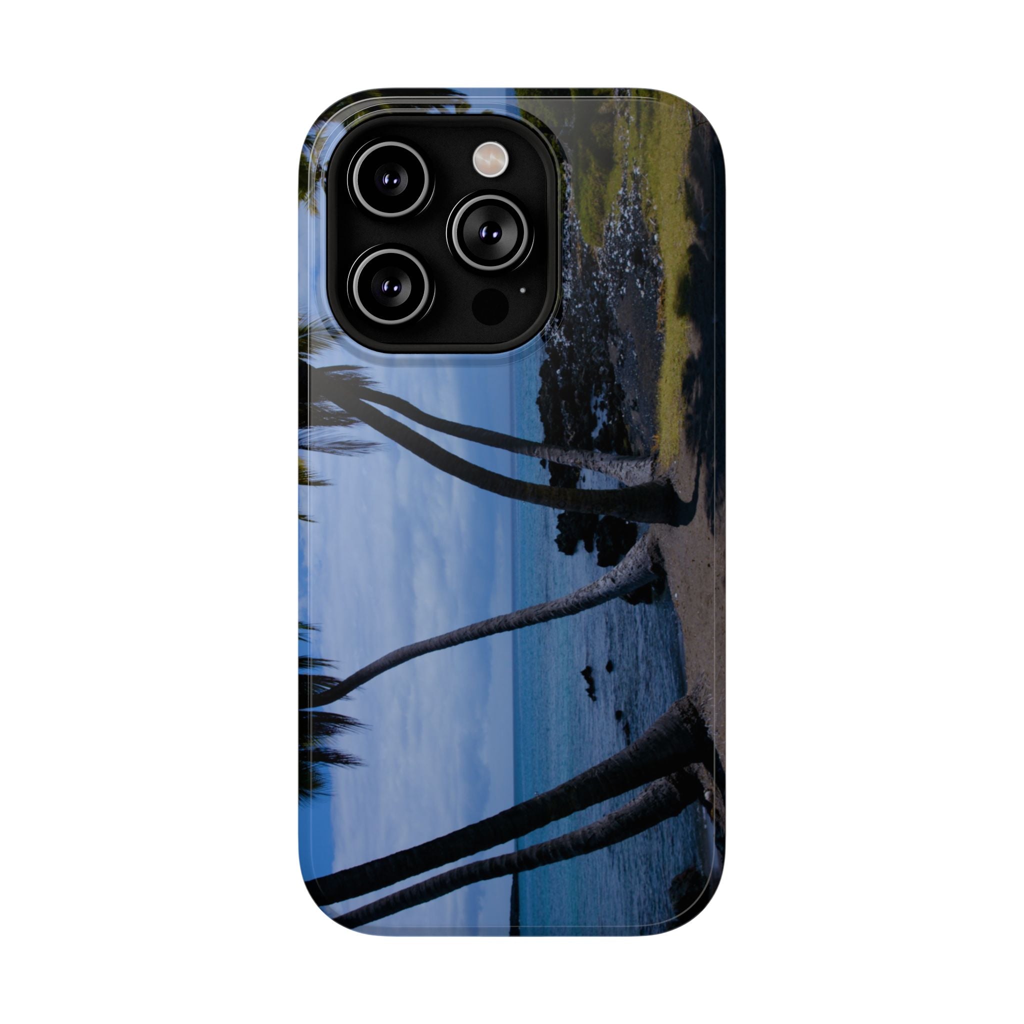 Phone Case - Hawaiian Beach and Palm Trees - My Blu Horizon