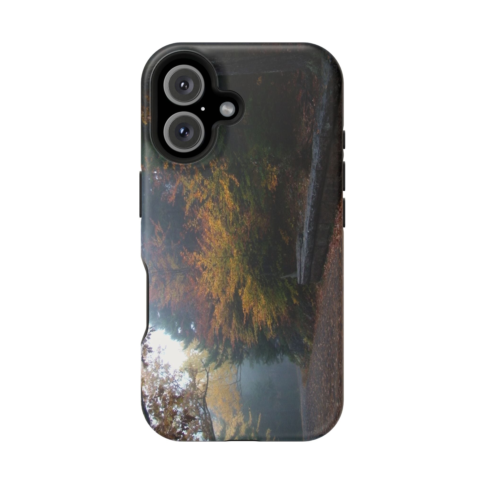 iPhone MagSafe Case | Waterfall Bridge Carriage Road | Acadia National Park | My Blu Horizon