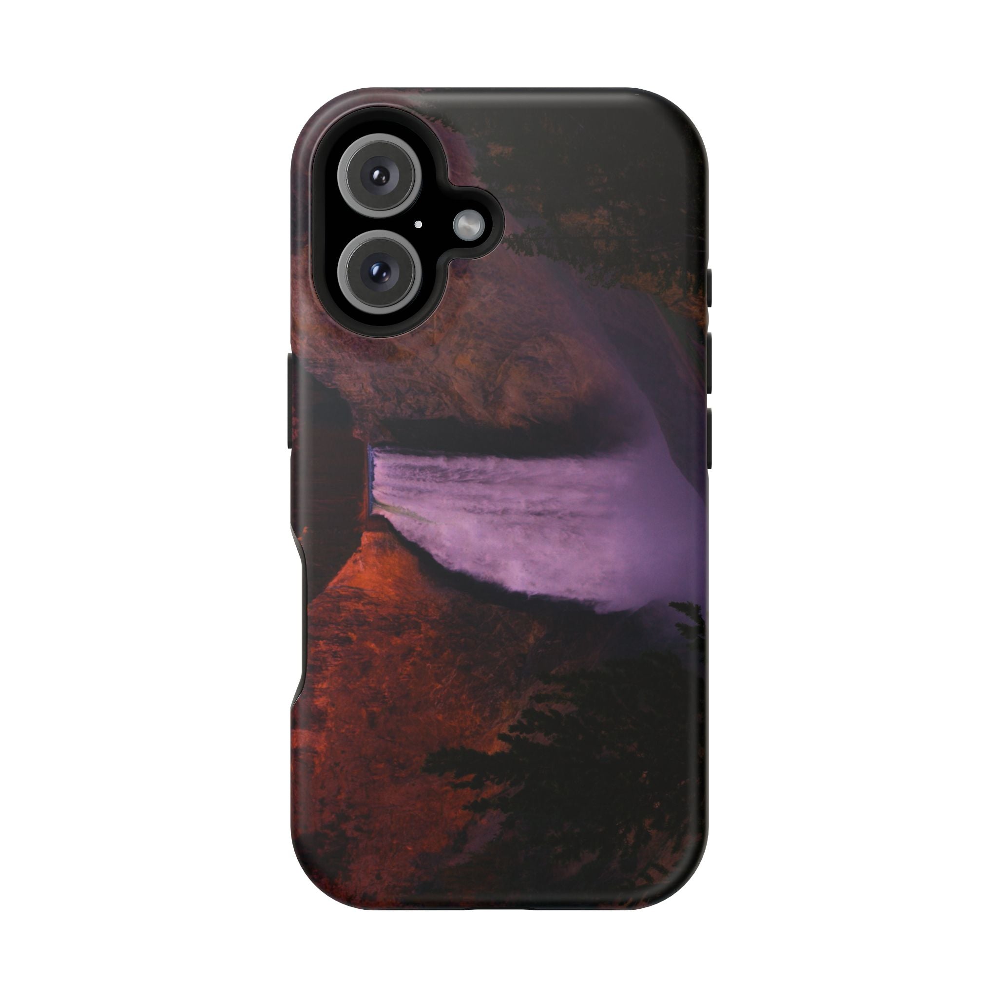 iPhone MagSafe Case | Lower Falls Sunrise | Yellowstone National Park | My Blu Horizon