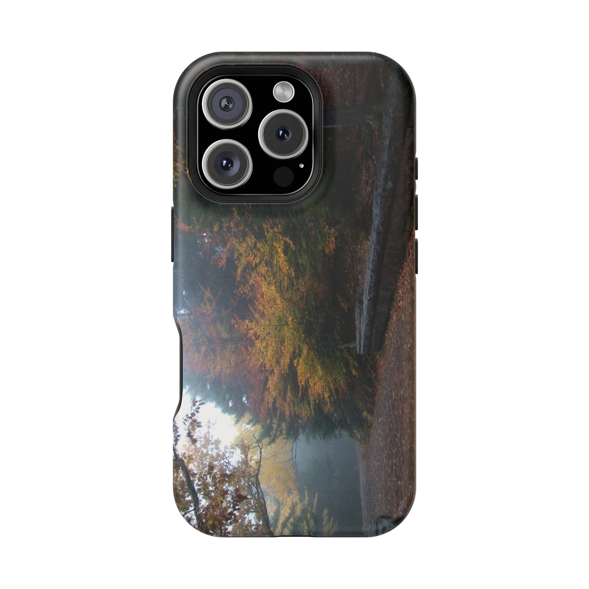 Phone Case | Waterfall Bridge Carriage Road View | Acadia National Park | My Blu Horizon