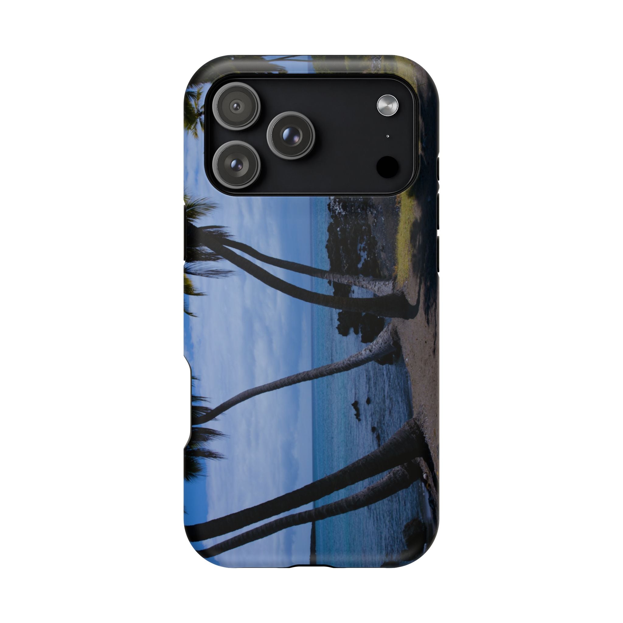 Phone Case - Hawaiian Beach and Palm Trees - My Blu Horizon