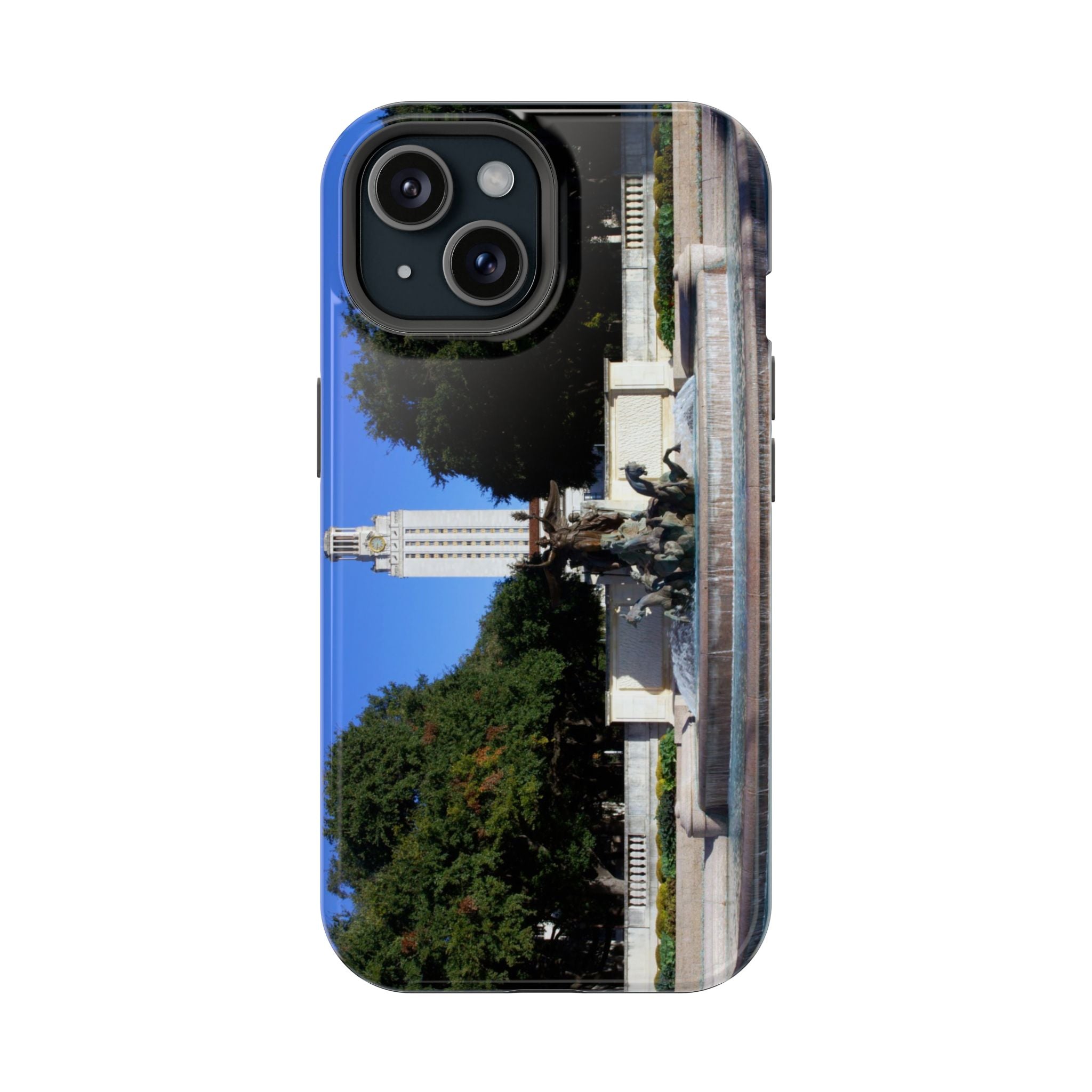 Phone Case - Littlefield Fountain, Texas Longhorns - My Blu Horizon