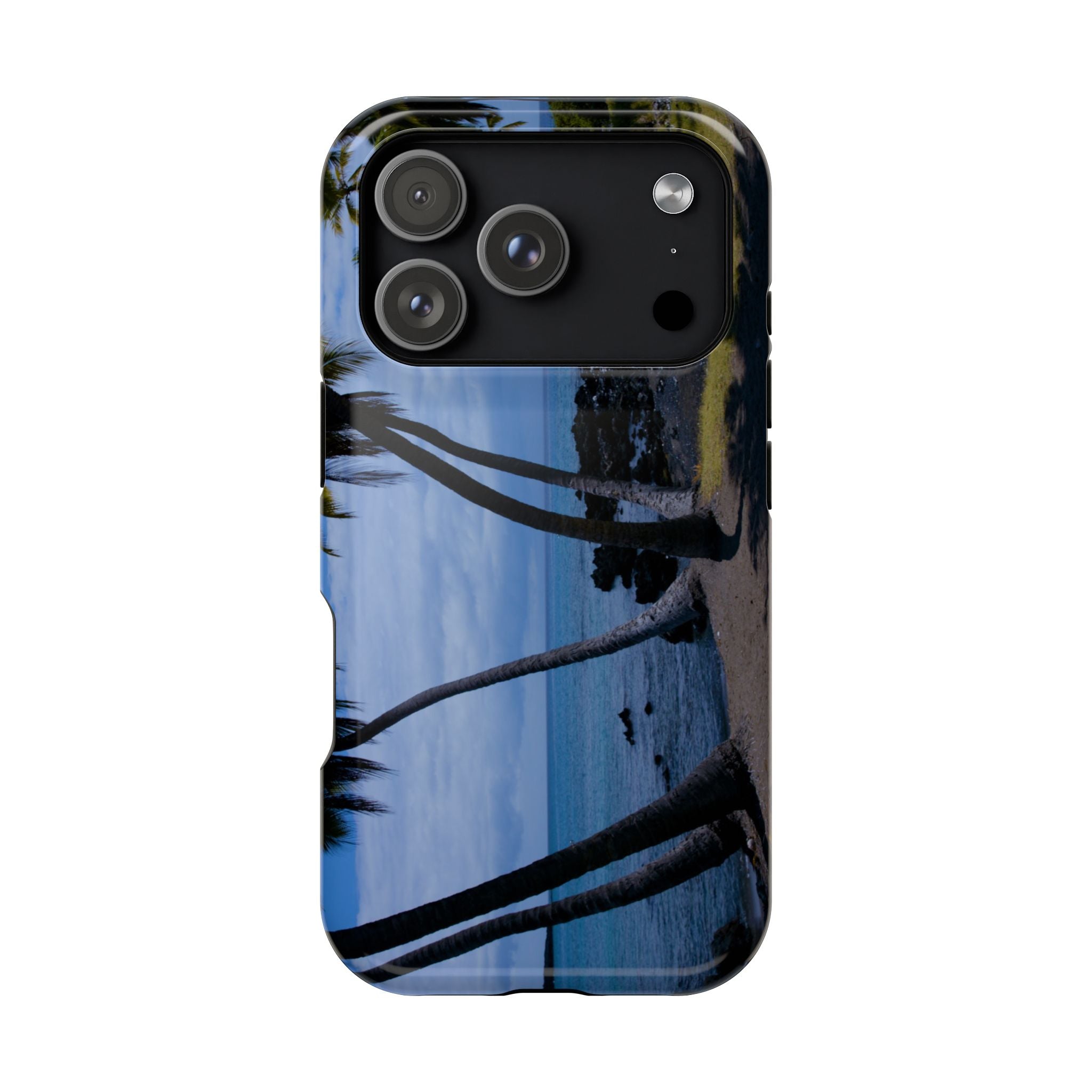 Phone Case - Hawaiian Beach and Palm Trees - My Blu Horizon