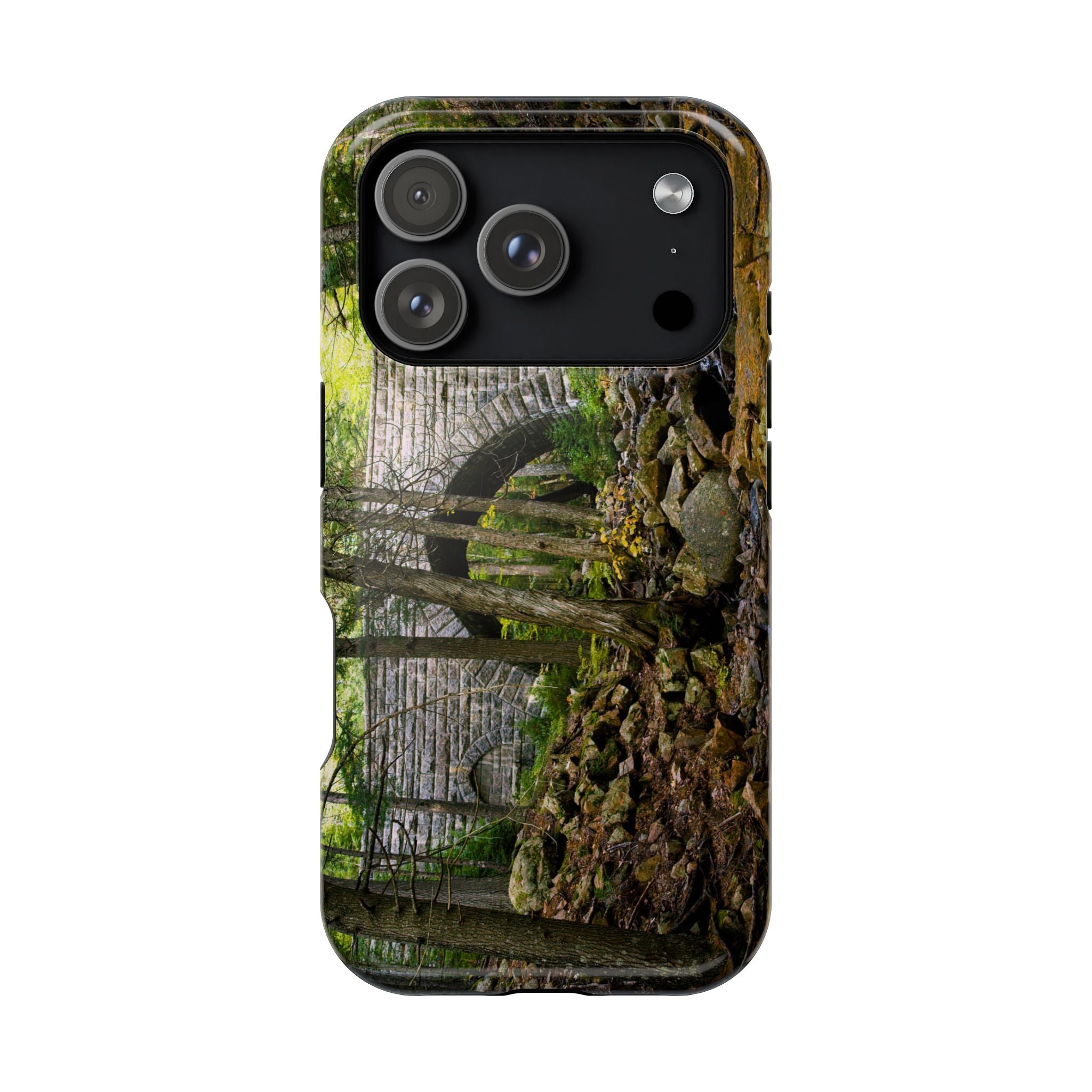 Iphone MagSafe Case - Hemlock Bridge, Acadia - My Blu Horizon