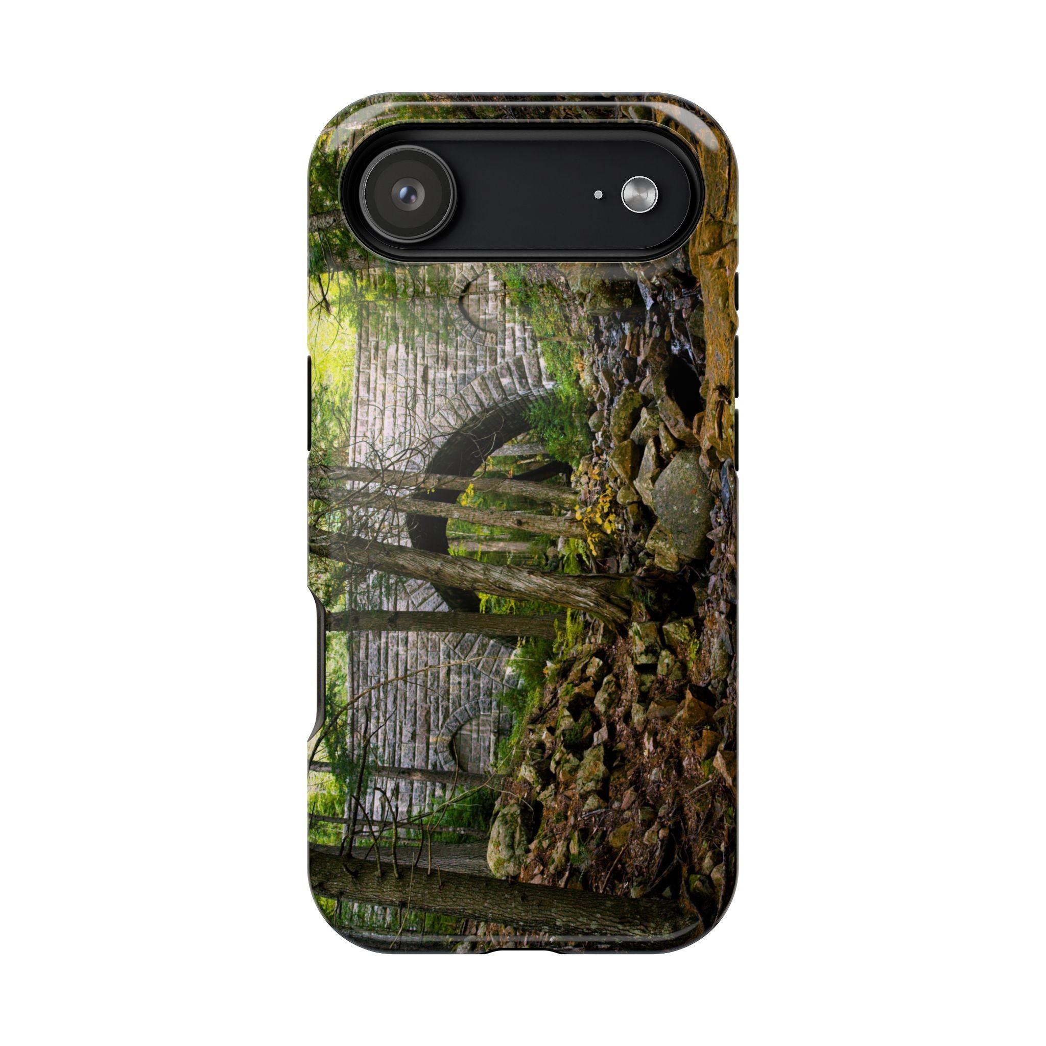 Iphone MagSafe Case - Hemlock Bridge, Acadia - My Blu Horizon